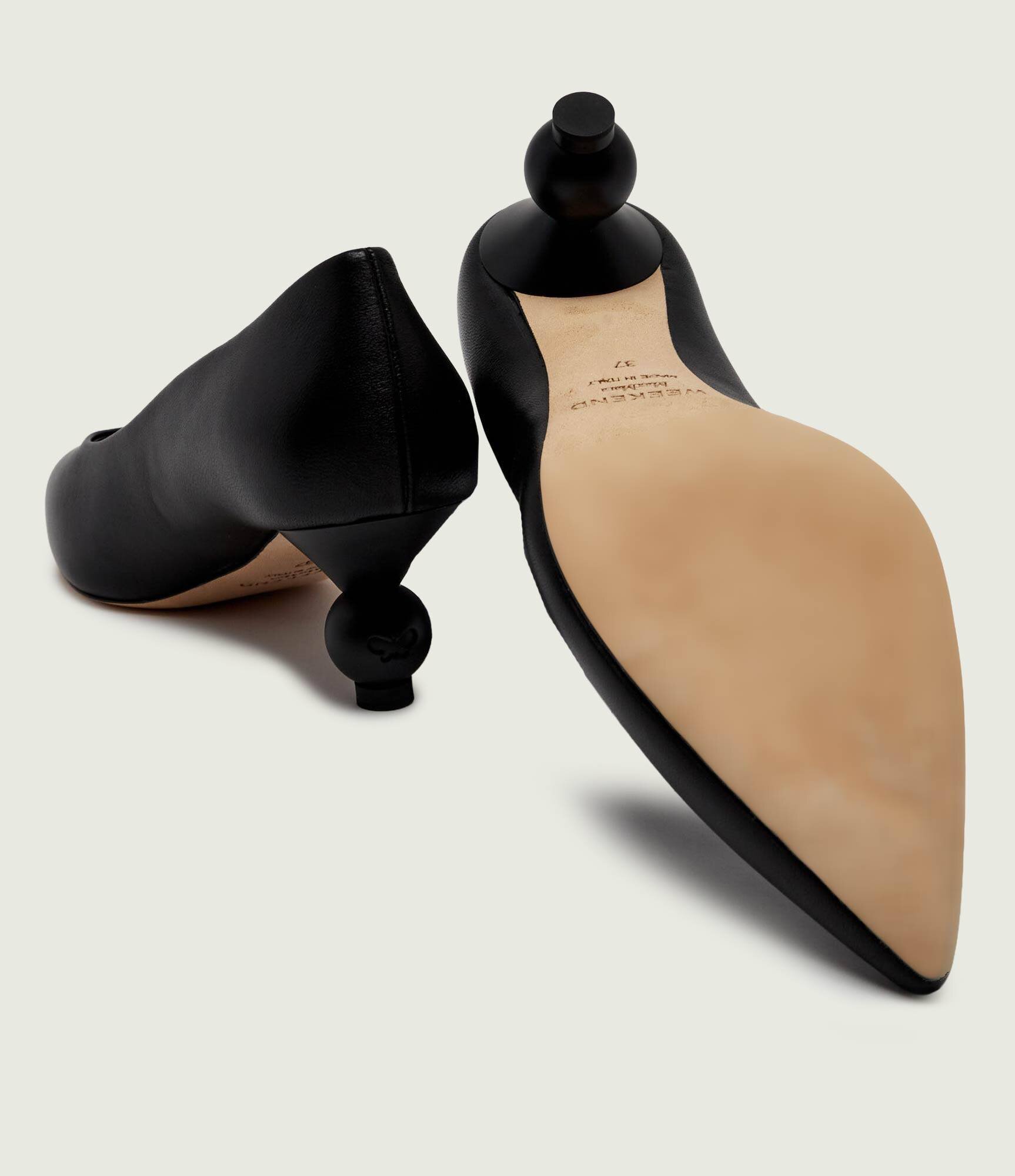 Weekend MaxMara De piele pantofi Pasticcino Renza