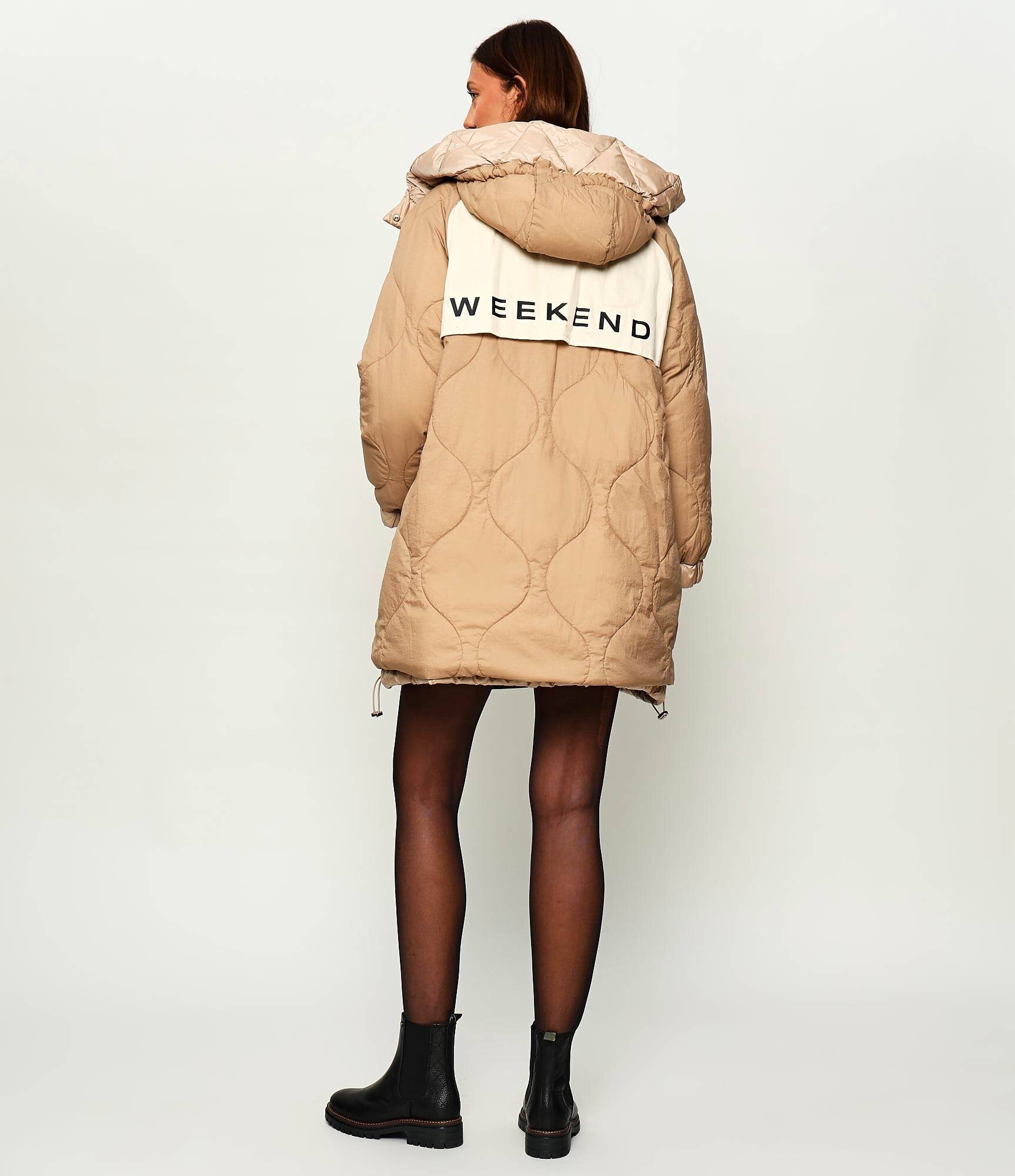 Weekend MaxMara De puf cu două fețe geacă ANFORA | Loose fit