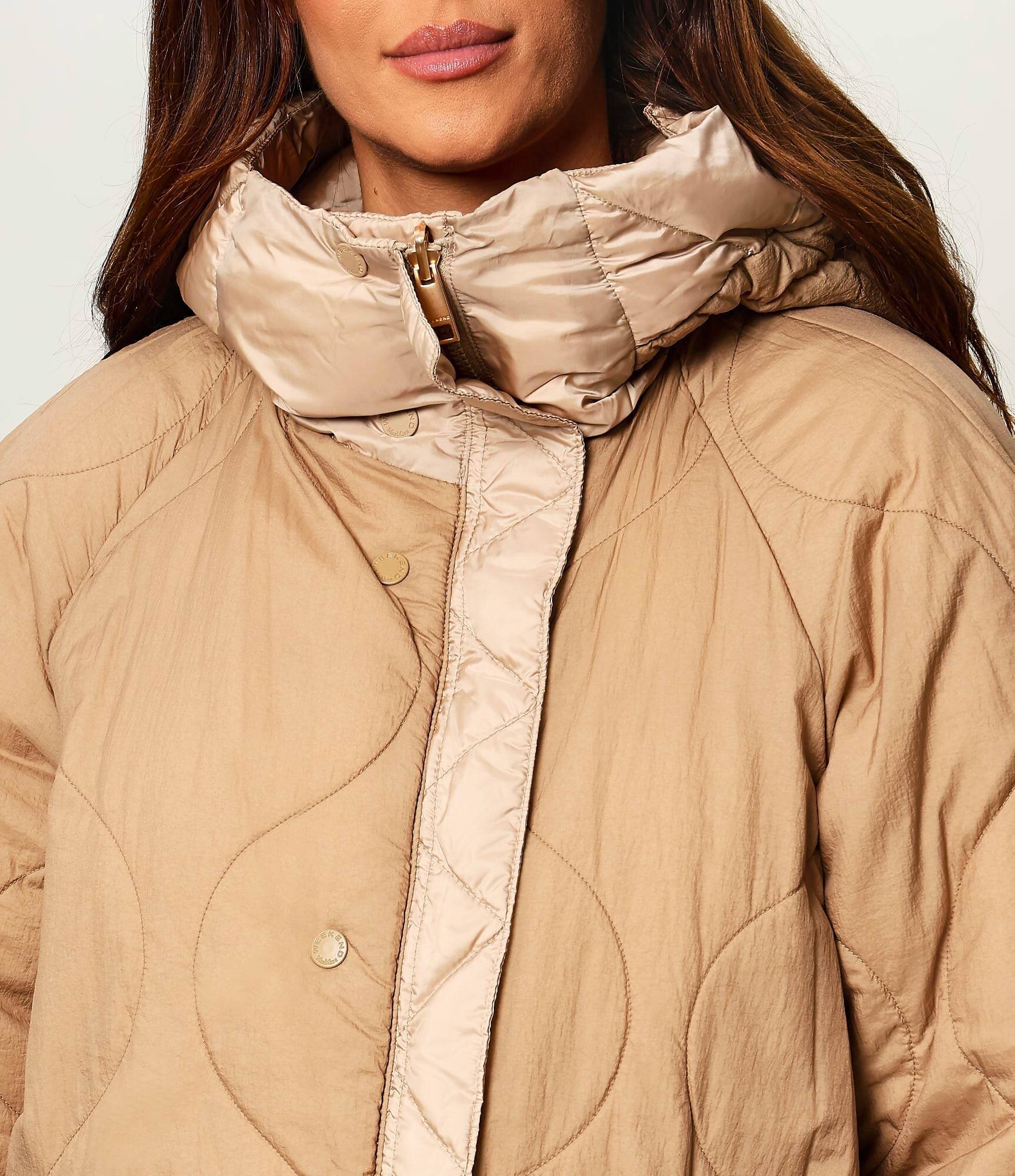 Weekend MaxMara De puf cu două fețe geacă ANFORA | Loose fit