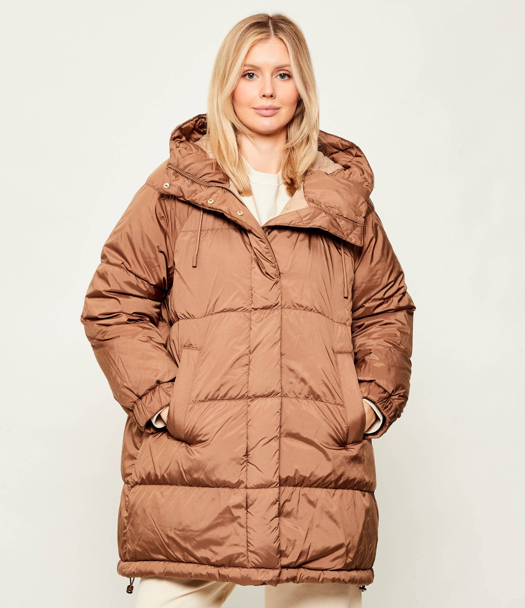 Weekend MaxMara De puf cu două fețe geacă ANFORA | Loose fit
