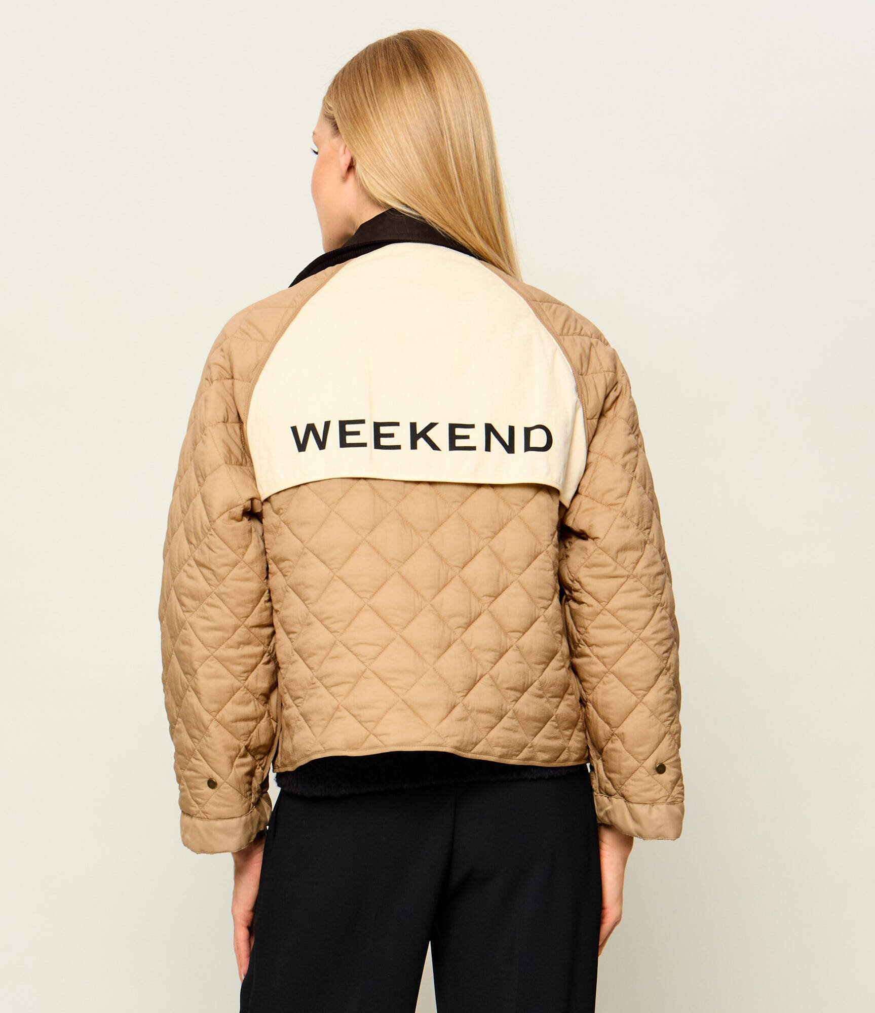 Weekend MaxMara Geacă cu două fețe Wkdpincio | Relaxed fit