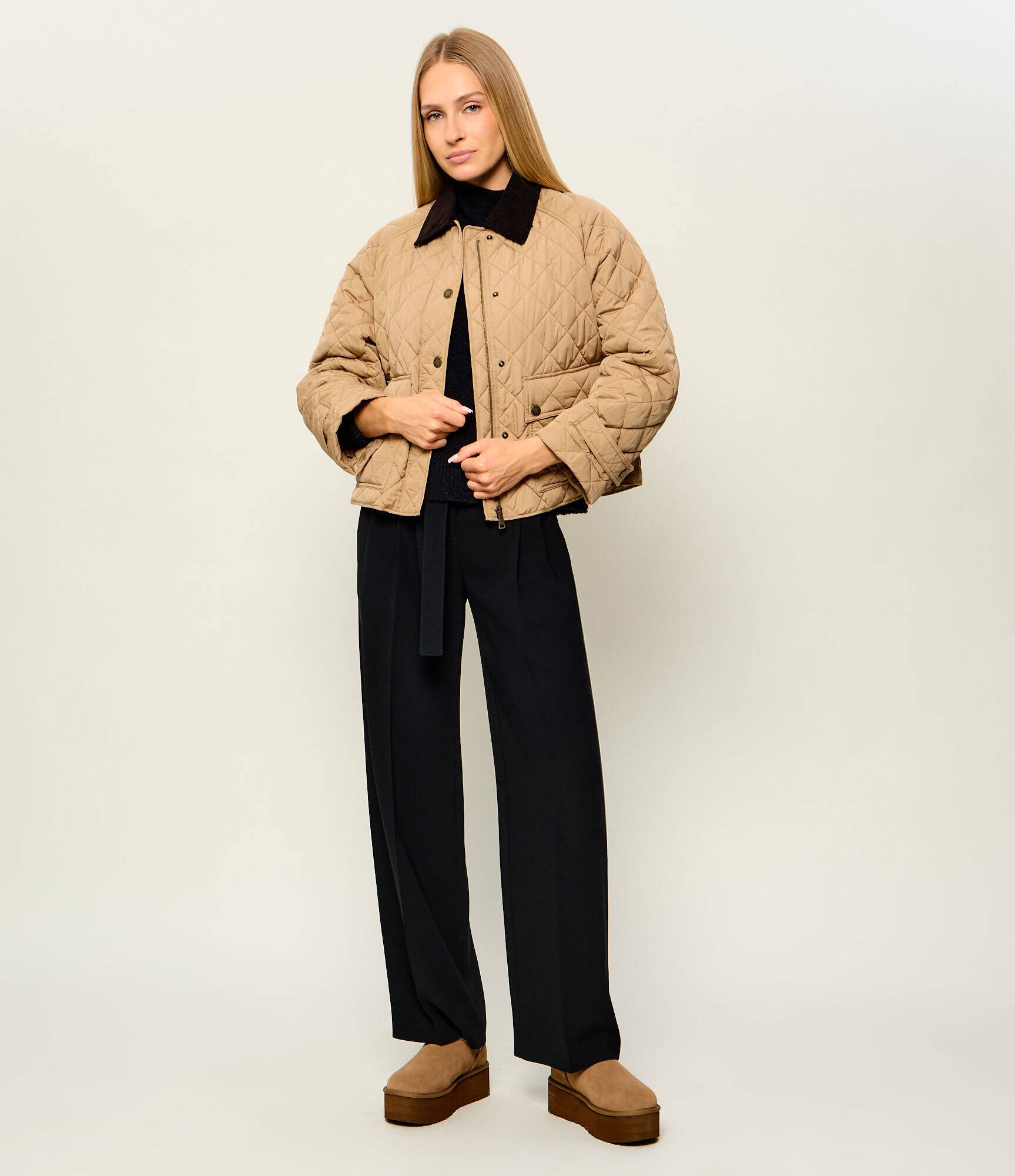 Weekend MaxMara Geacă cu două fețe Wkdpincio | Relaxed fit