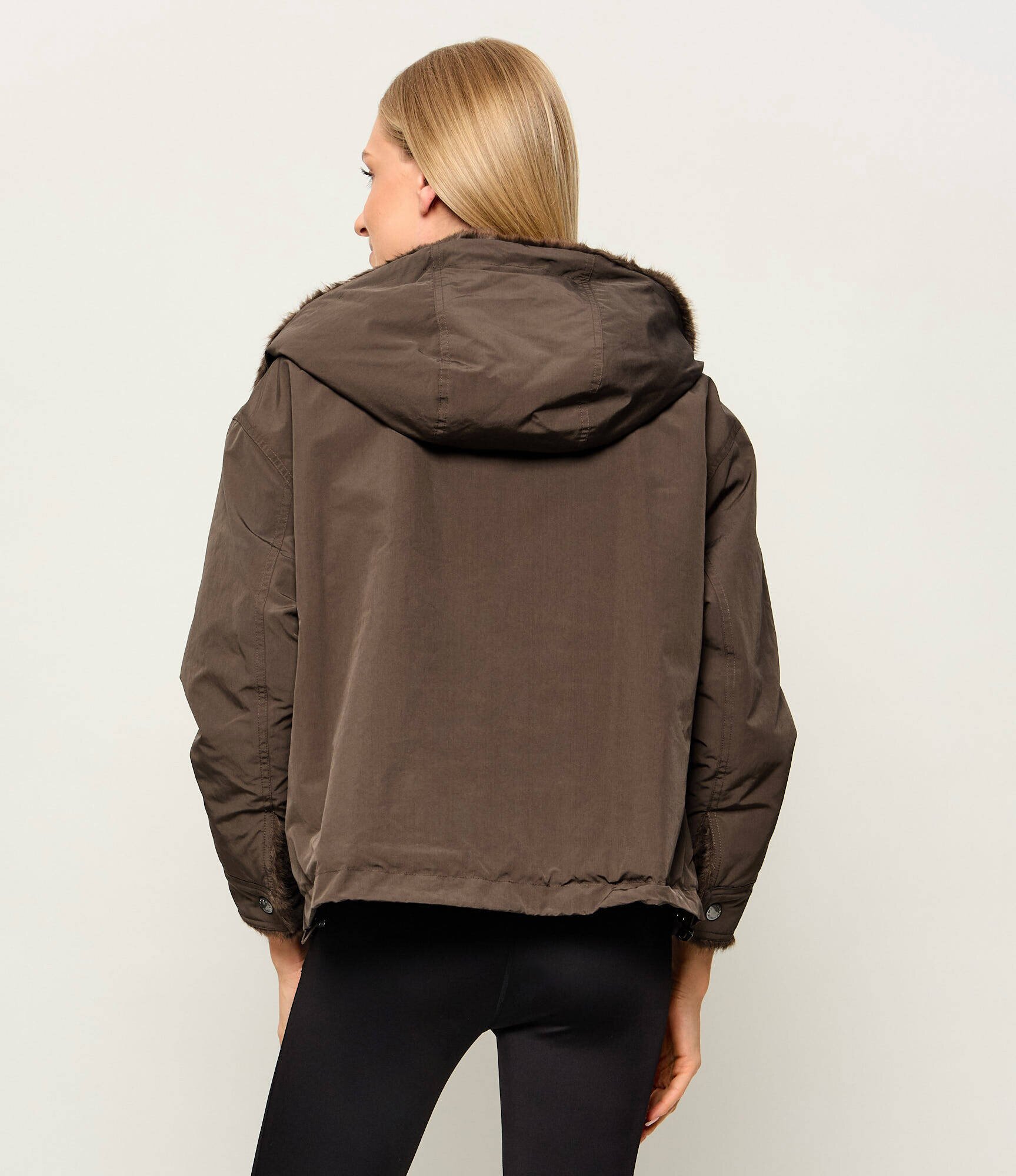 Weekend MaxMara Geacă cu două fețe Wkdzanna | Relaxed fit | shearling