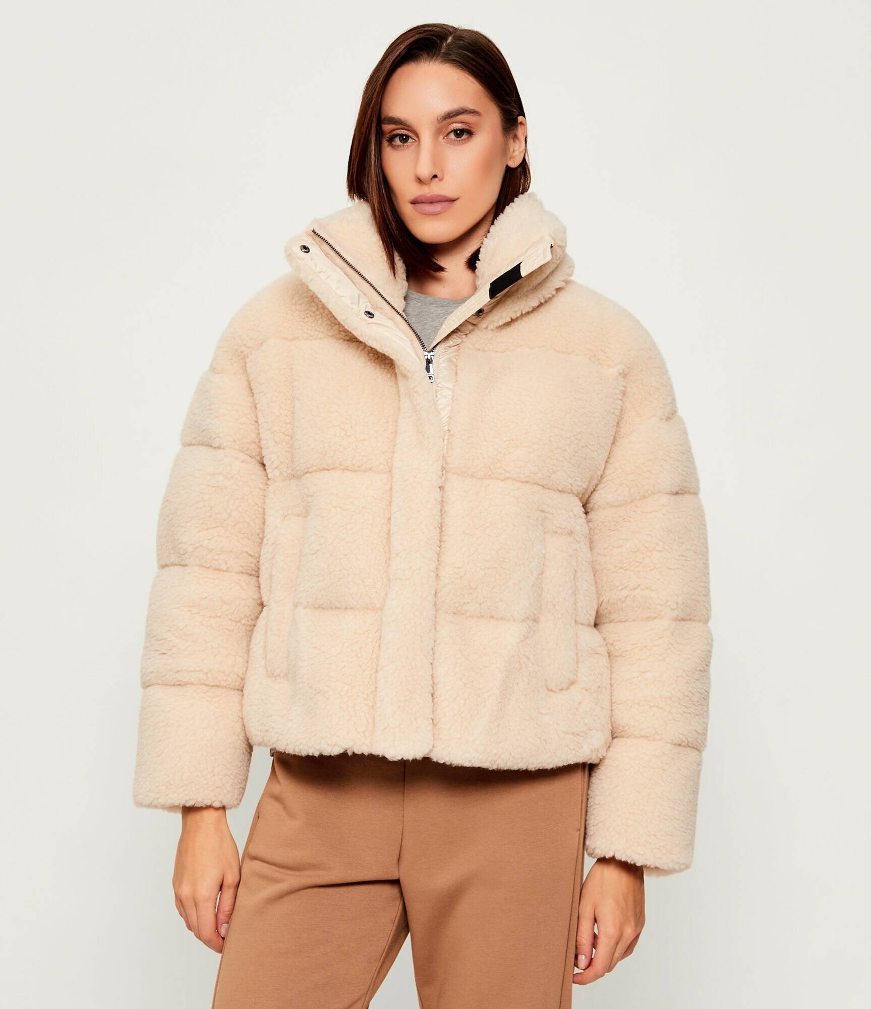 Weekend MaxMara Geacă de puf ALFRED | Loose fit cu adaos de lână