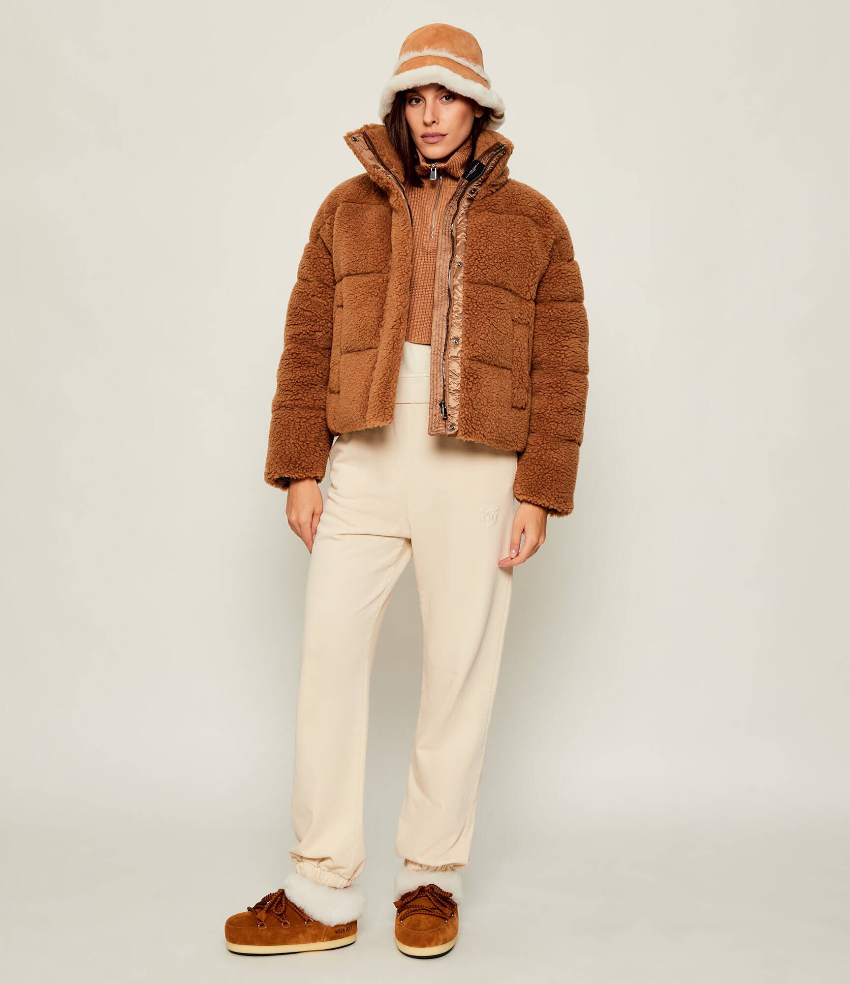 Weekend MaxMara Geacă de puf ALFRED | Loose fit cu adaos de lână