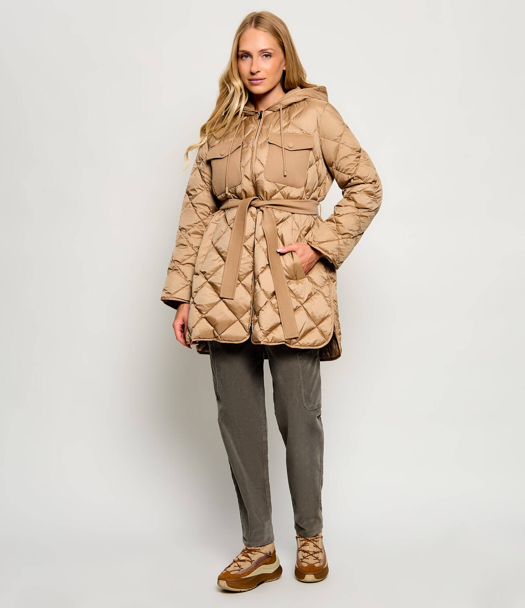 Weekend MaxMara Geacă de puf Wkdfidato | regular fit cu adaos de lână
