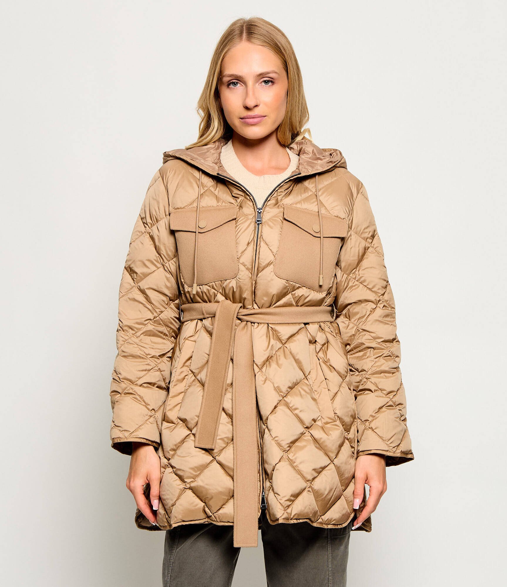 Weekend MaxMara Geacă de puf Wkdfidato | regular fit cu adaos de lână