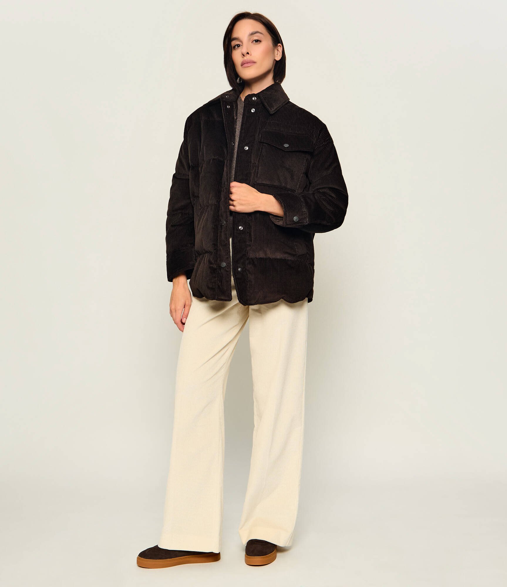 Weekend MaxMara Geacă de puf Wkdgiorno | Loose fit | catifea reiată