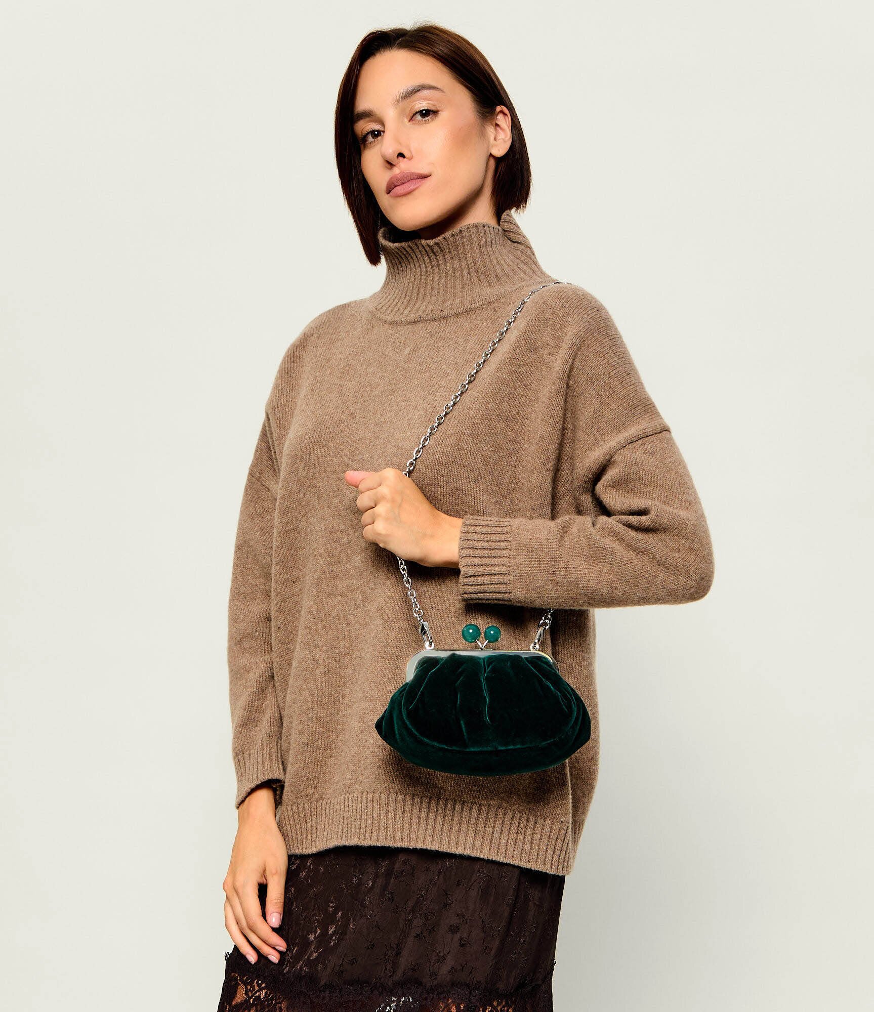 Weekend MaxMara Geantă pe umăr Wkagiochi Pasticcino | Weekend Max Mara x Robert Rabensteiner