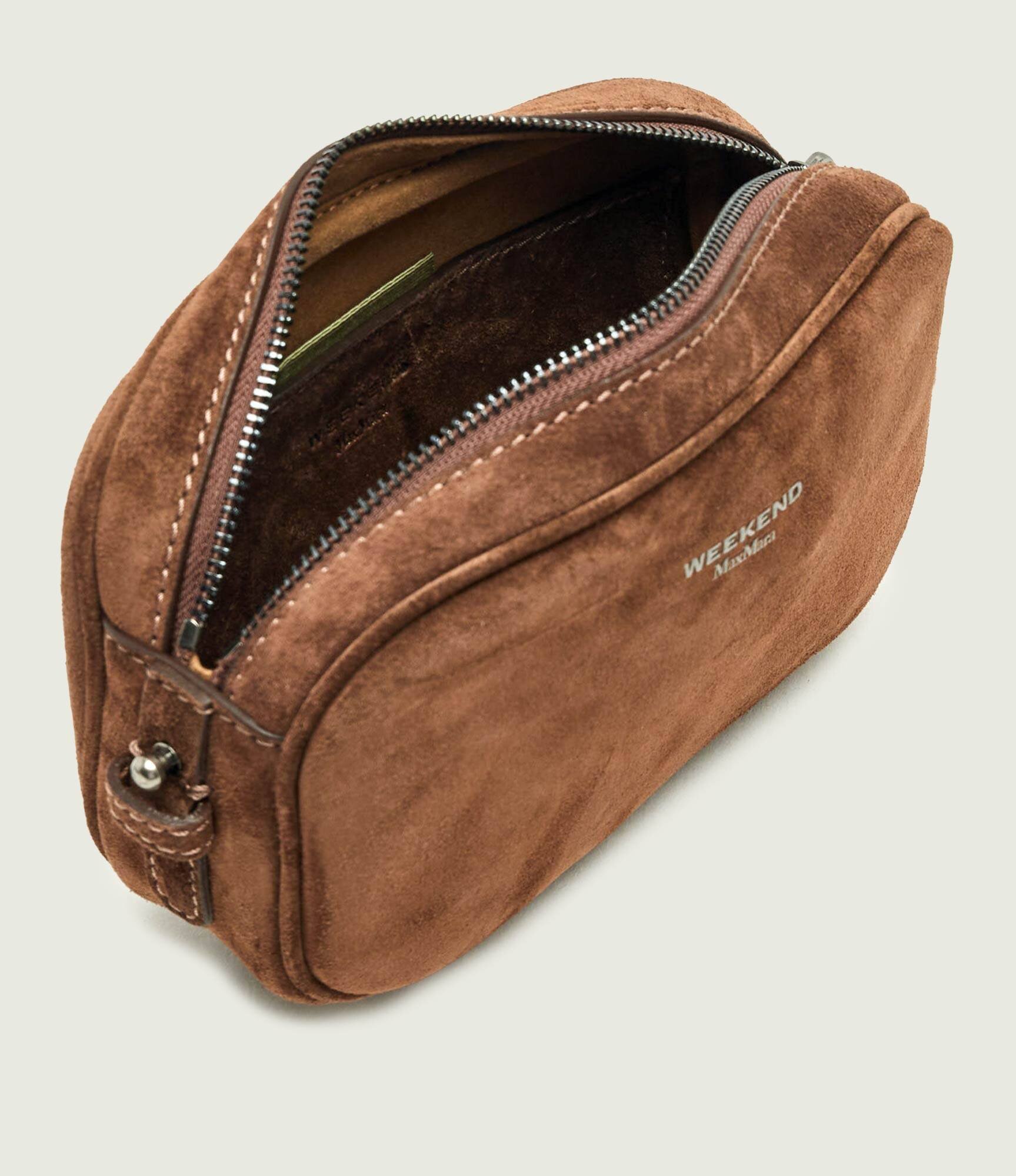 Weekend MaxMara Geantă poștaș Wkastruzzo | piele întoarsă