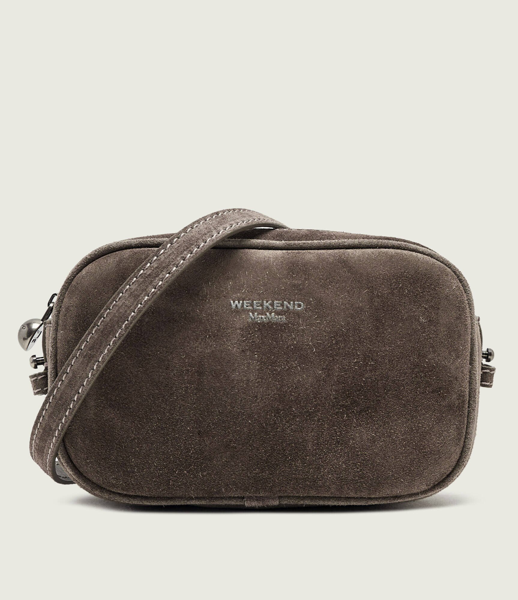 Weekend Max Mara Geantă poștaș Wkastruzzo | piele întoarsă
