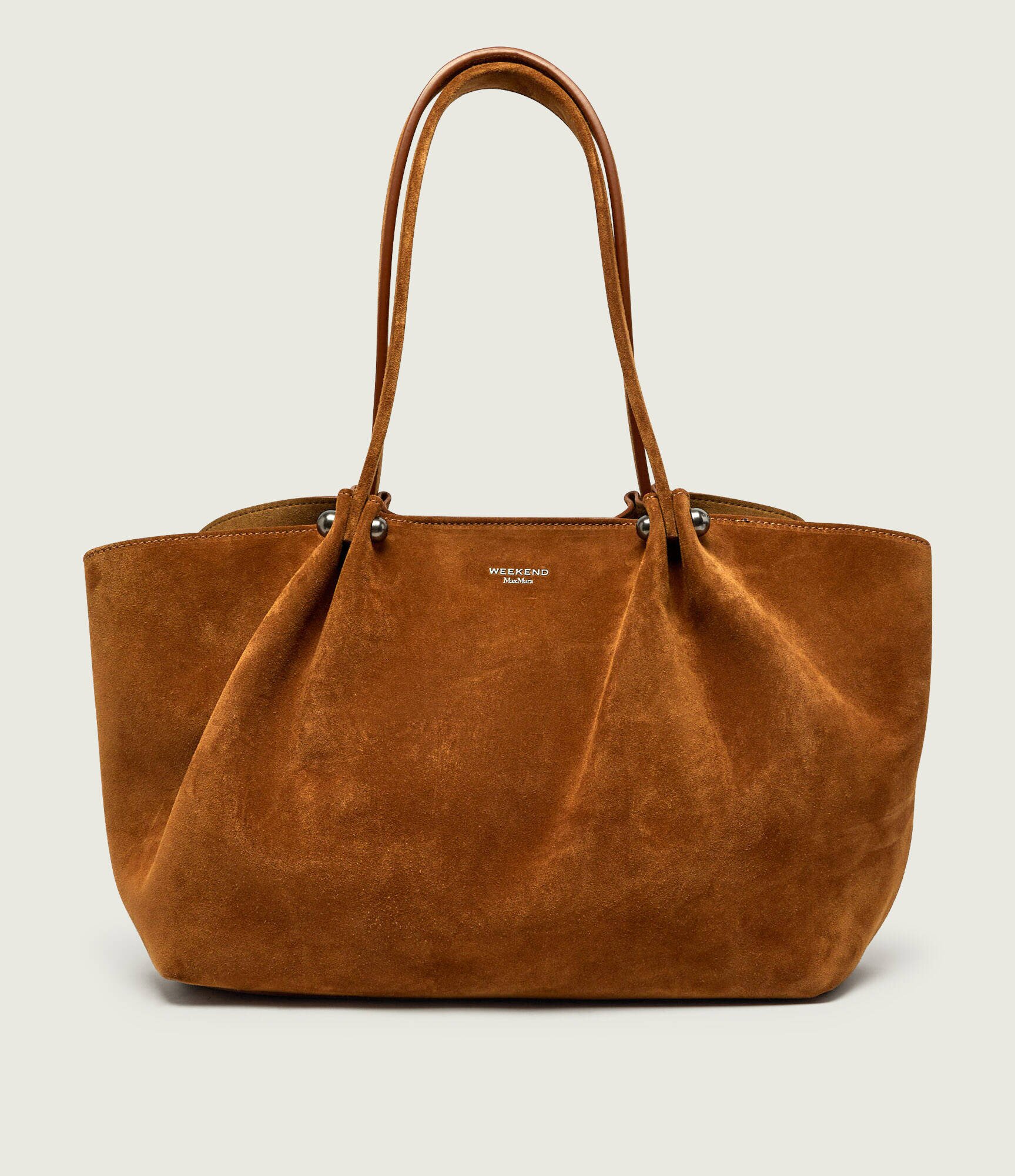 Weekend Max Mara Geantă shopper + borsetă Wkapesi | piele întoarsă