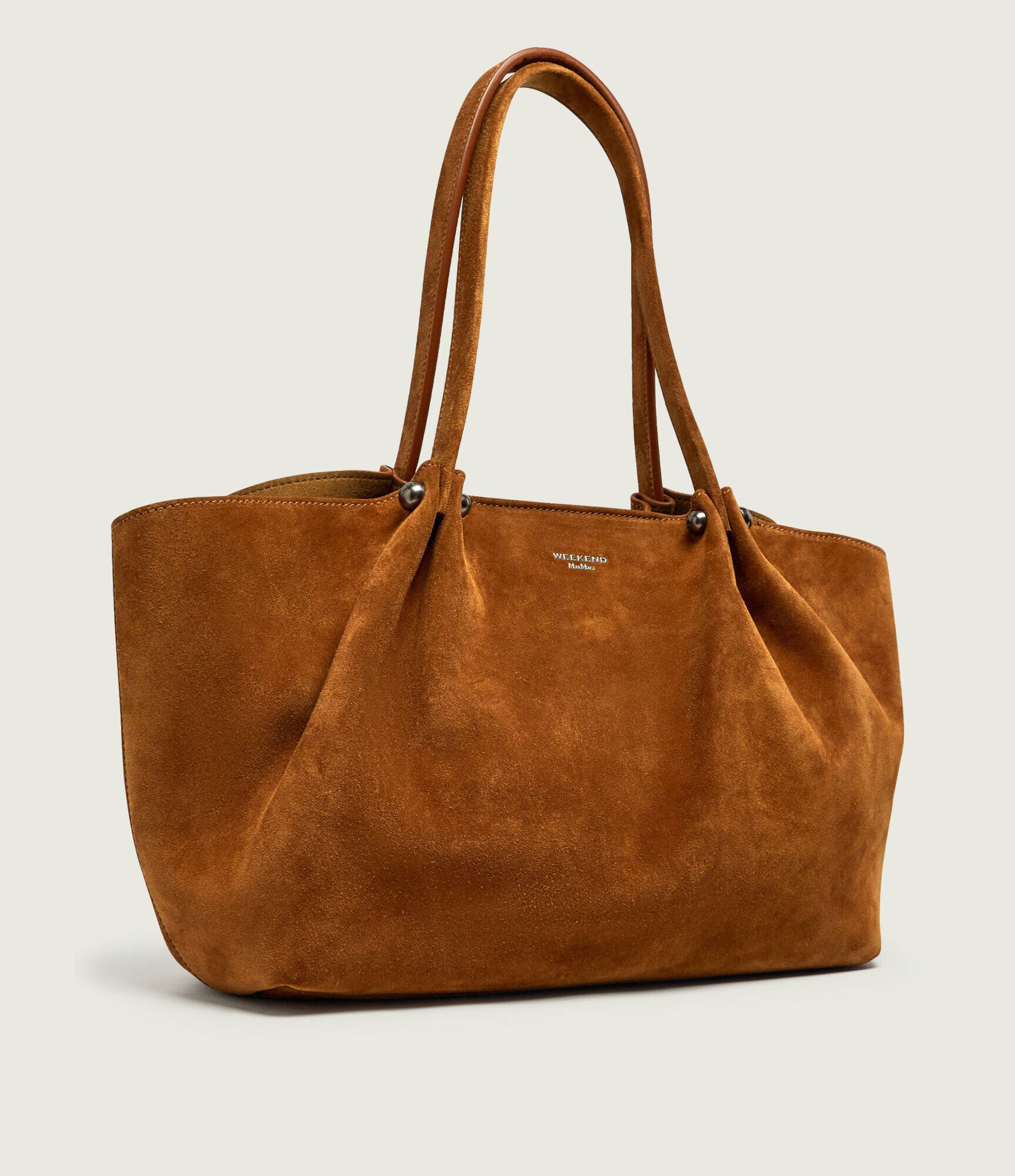 Weekend Max Mara Geantă shopper + borsetă Wkapesi | piele întoarsă
