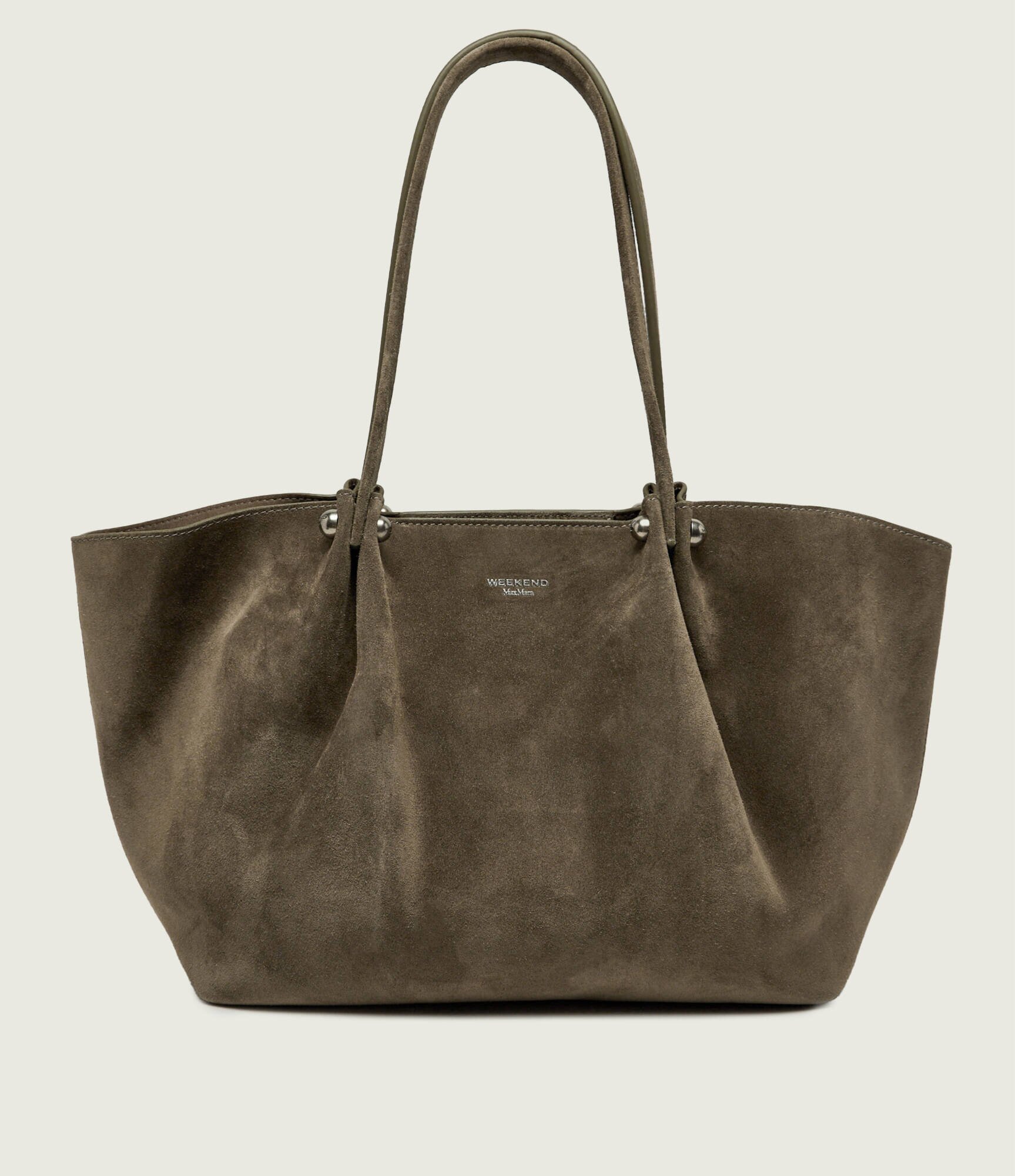 Weekend Max Mara Geantă shopper + borsetă Wkapesi | piele întoarsă