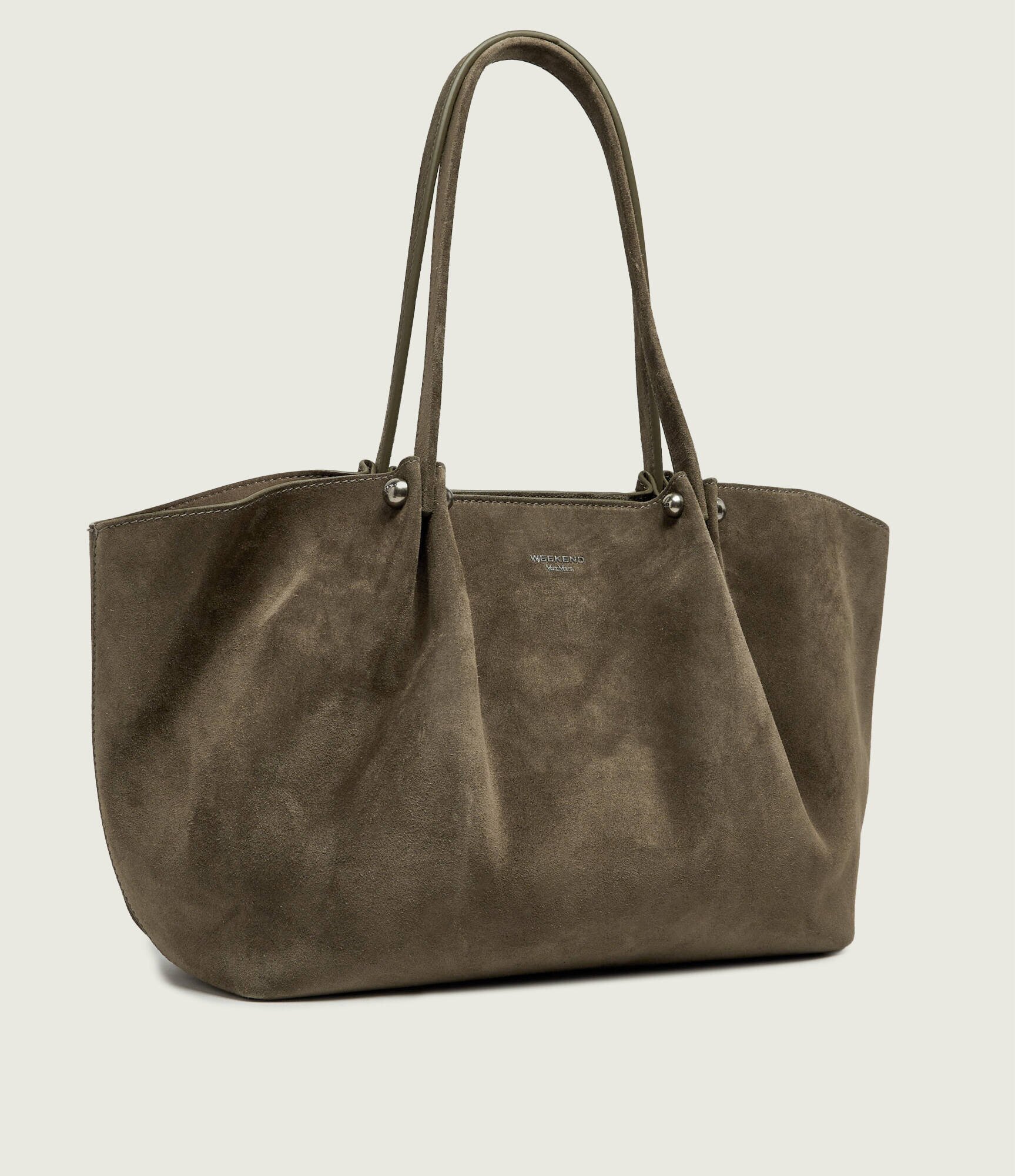 Weekend Max Mara Geantă shopper + borsetă Wkapesi | piele întoarsă
