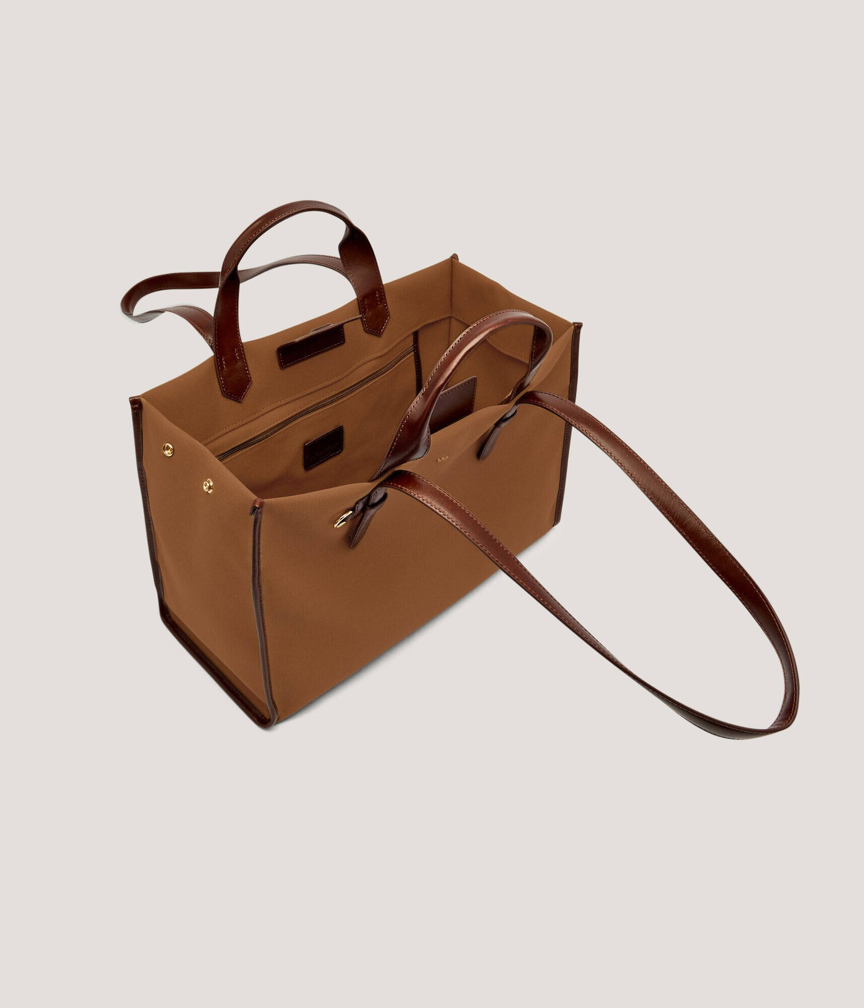 Weekend MaxMara Geantă shopper Gianna cu adaos de piele