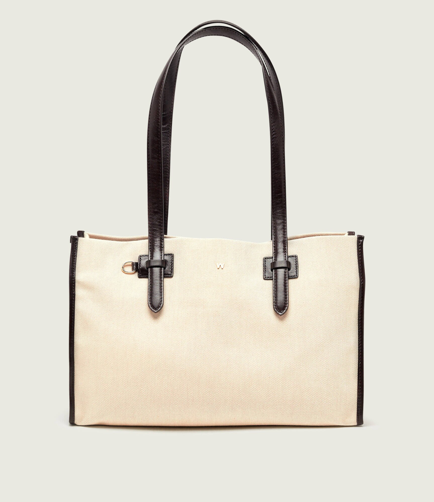 Weekend MaxMara Geantă shopper WKACANDORE cu adaos de piele