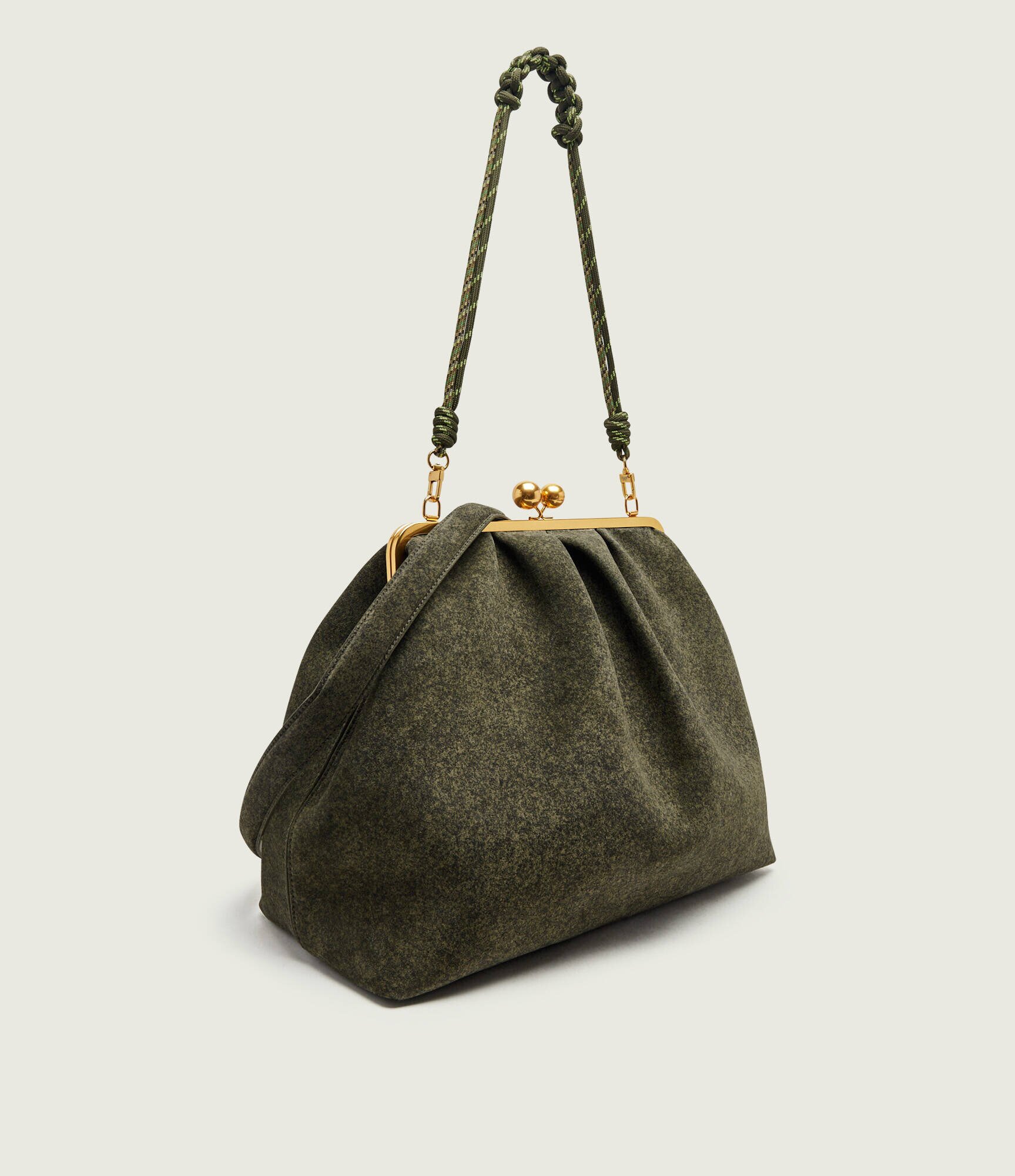 Weekend Max Mara Geantă shopper Wkautile Pasticcino| x Robert Rabensteiner | piele întoarsă