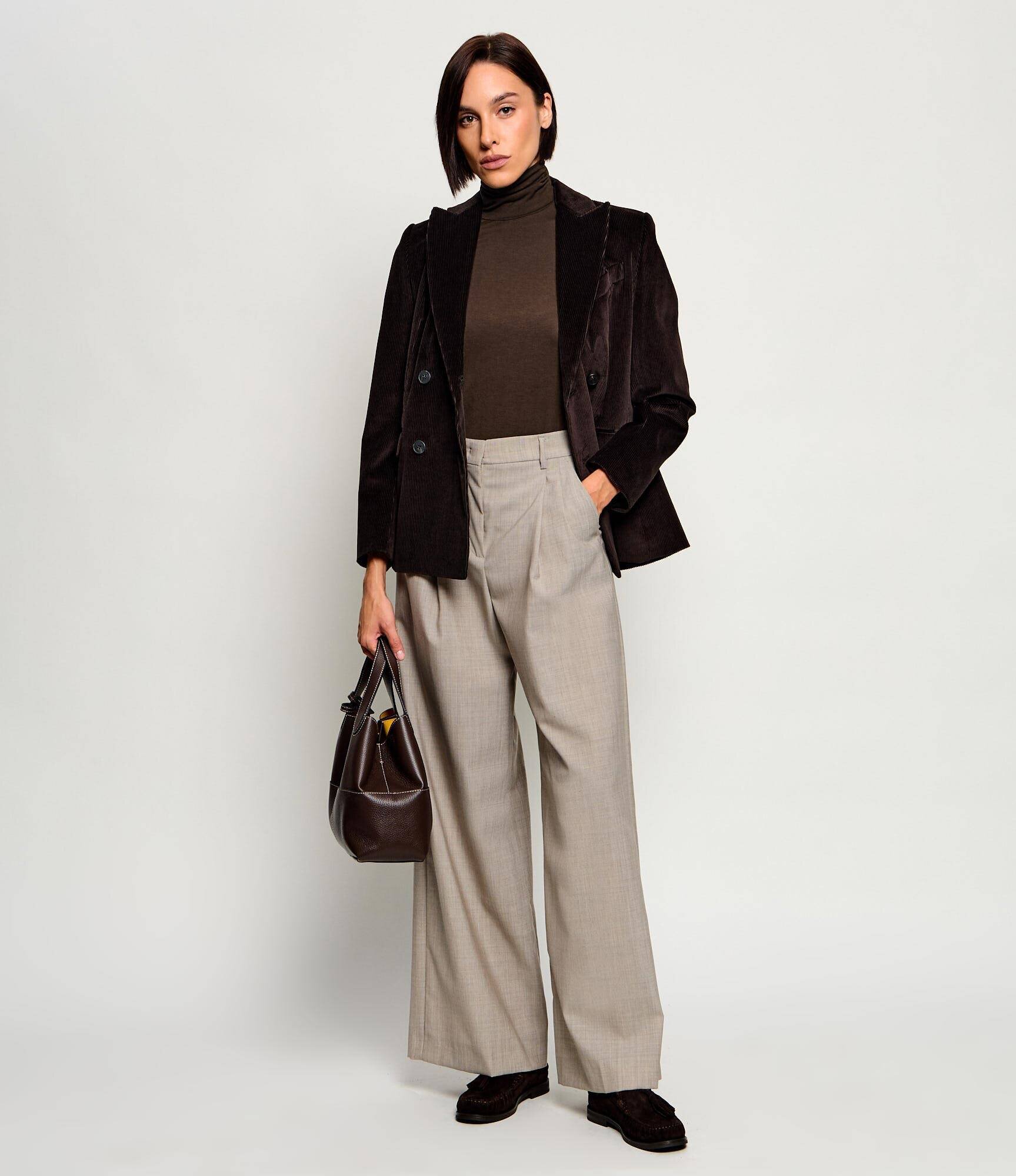 Weekend MaxMara Guler înalt Wkdmultif | Slim Fit