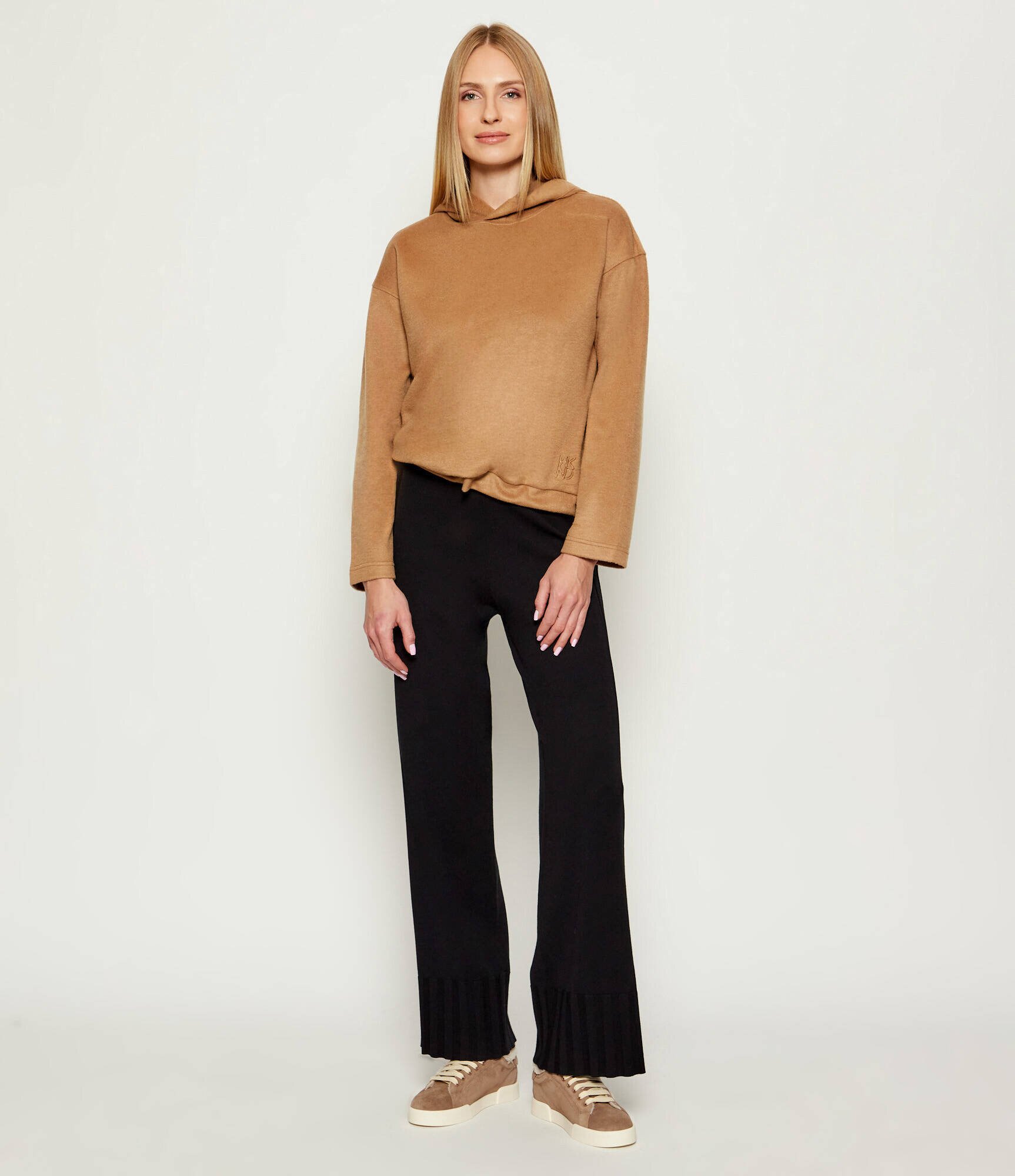 Weekend MaxMara Hanorac Oscuri | regular fit cu adaos de lână