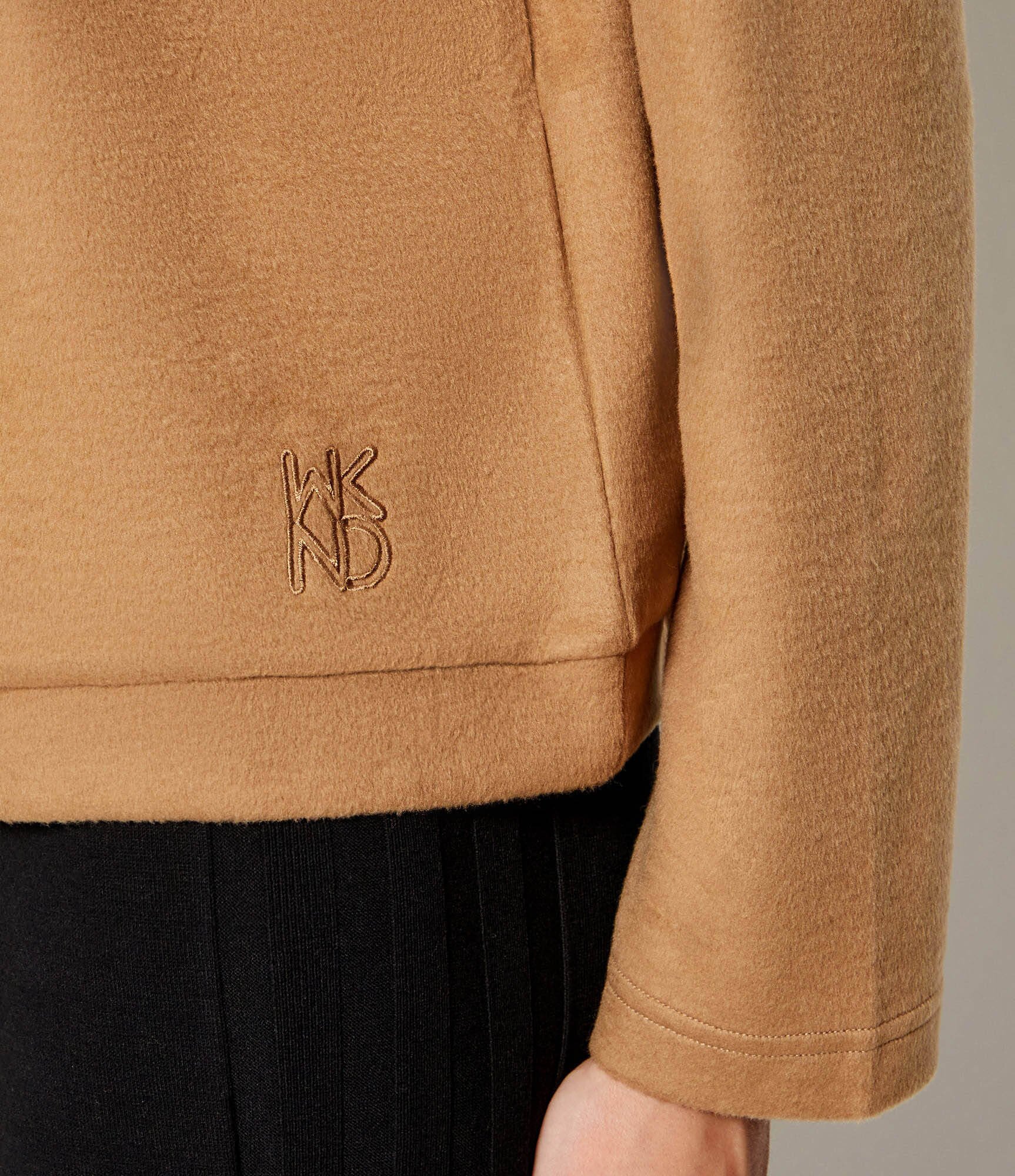 Weekend MaxMara Hanorac Oscuri | regular fit cu adaos de lână