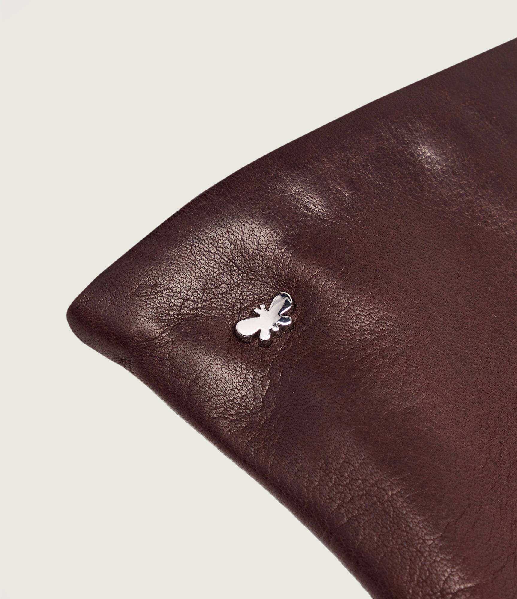 Weekend MaxMara Mănuși de piele Wkasenapeshort cu adaos de lână