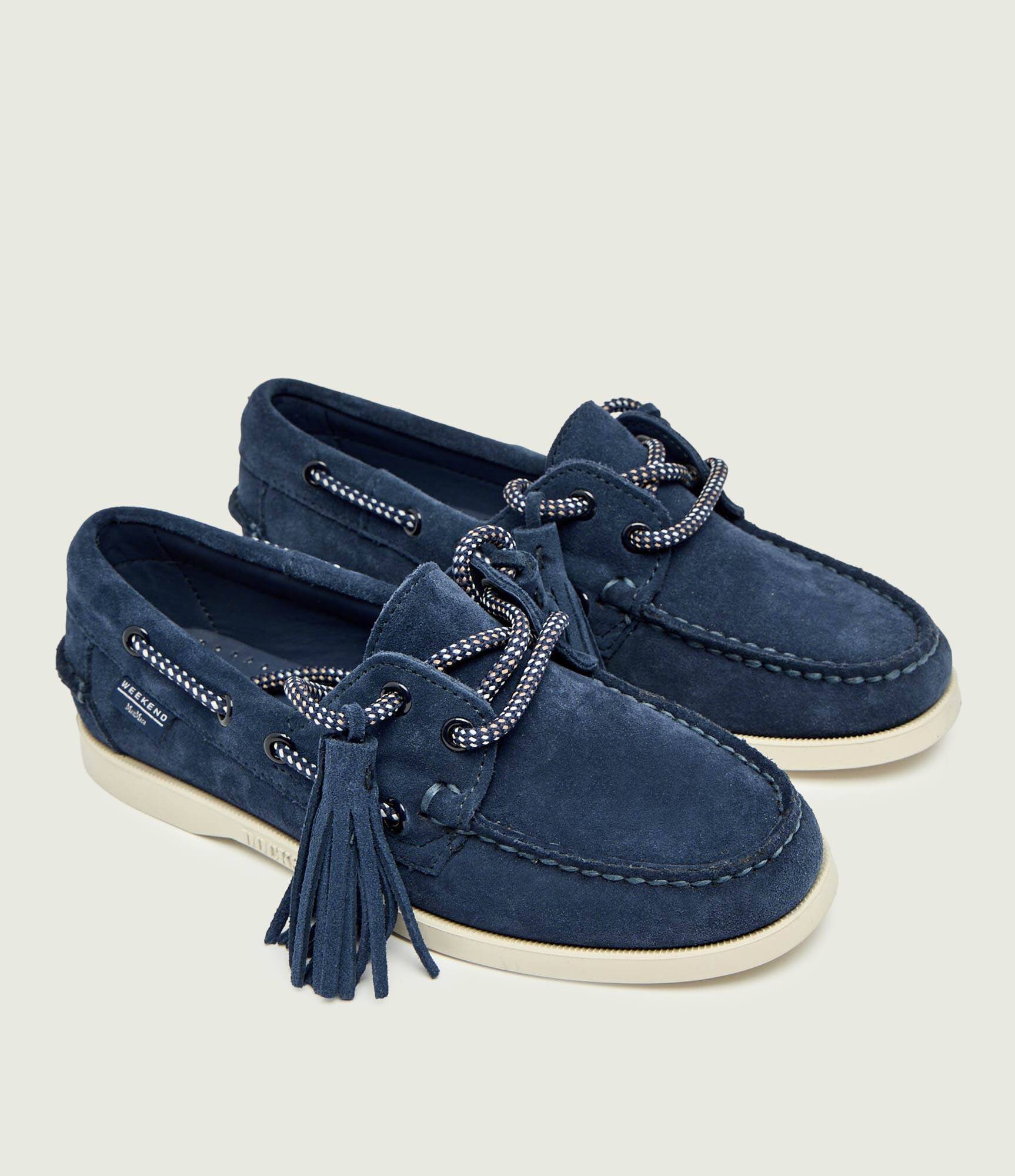 Weekend MaxMara Mocasini WKADOCKSIDE | piele întoarsă