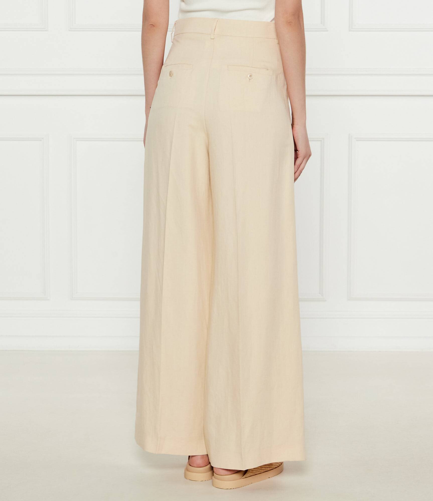 Weekend MaxMara Pantaloni VELIERO | Relaxed fit | cu adaos de in