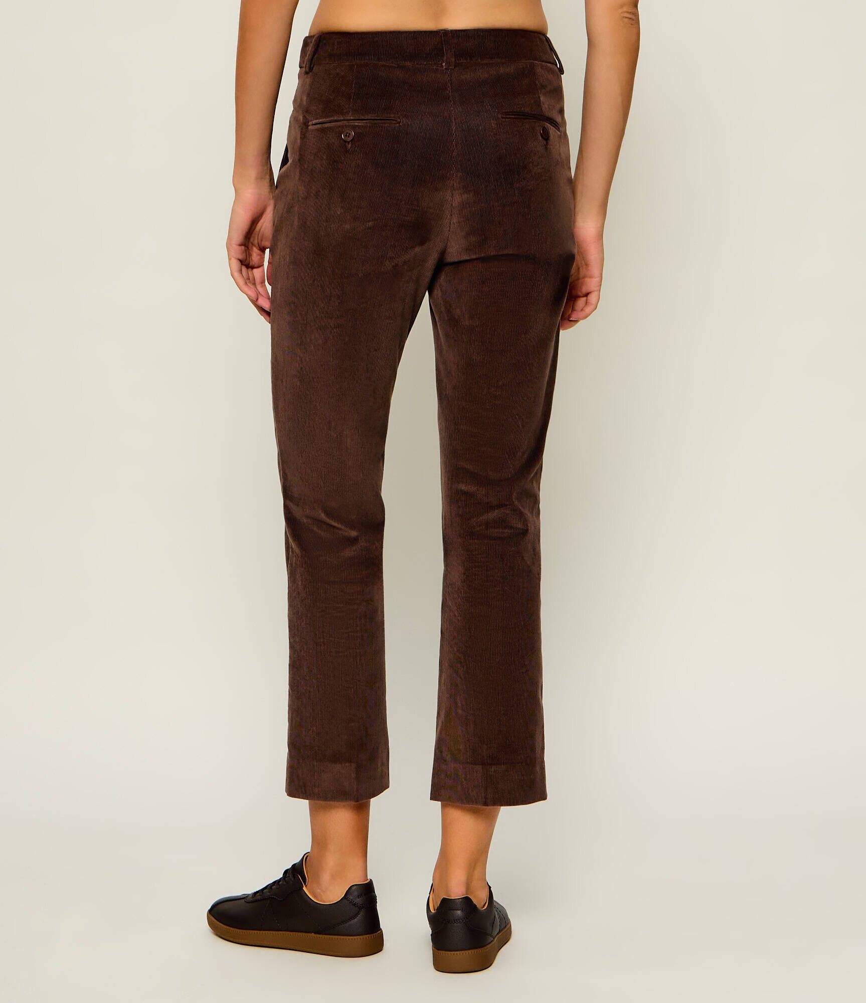 Weekend MaxMara Pantaloni Wkdmarruca | Slim Fit | catifea reiată