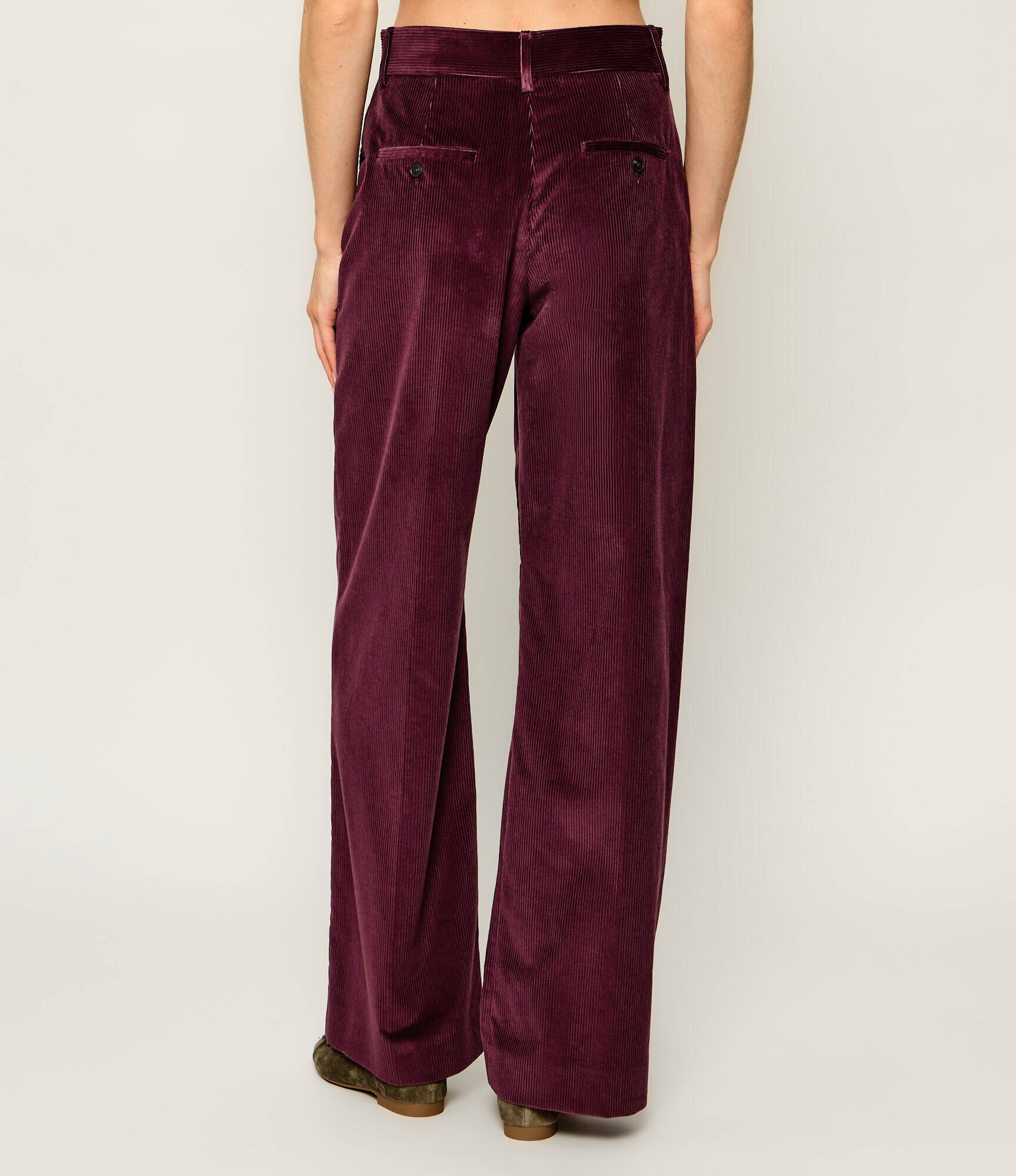 Weekend Max Mara Pantaloni Wkdtania | regular fit | catifea reiată