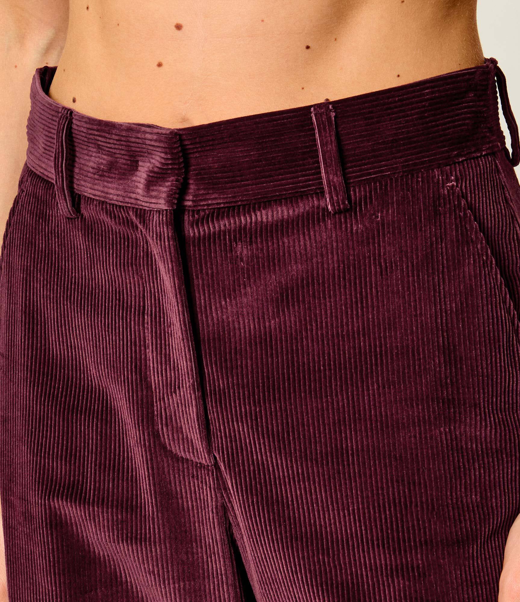 Weekend Max Mara Pantaloni Wkdtania | regular fit | catifea reiată