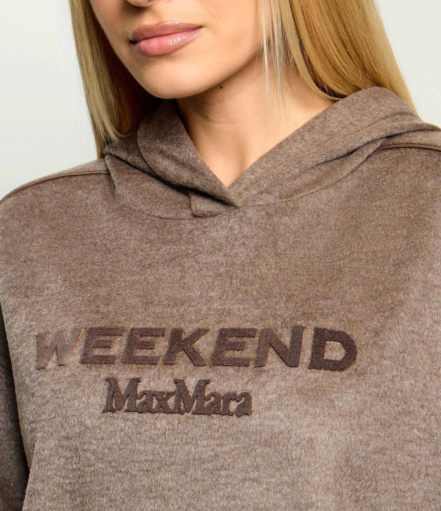 Weekend MaxMara Pulover Wkdvetrino | Relaxed fit cu adaos de lână