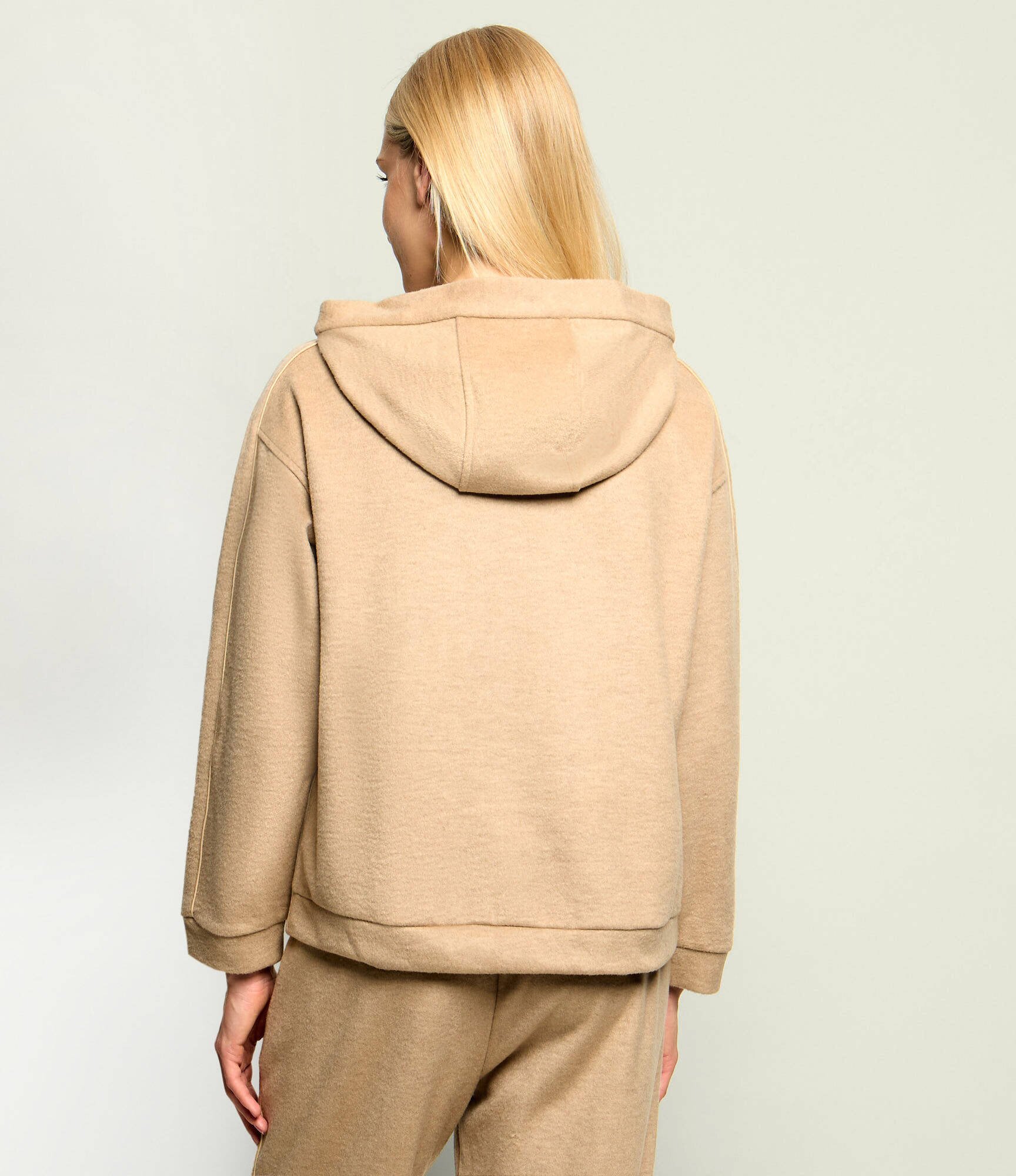 Weekend MaxMara Pulover Wkdvetrino | Relaxed fit cu adaos de lână