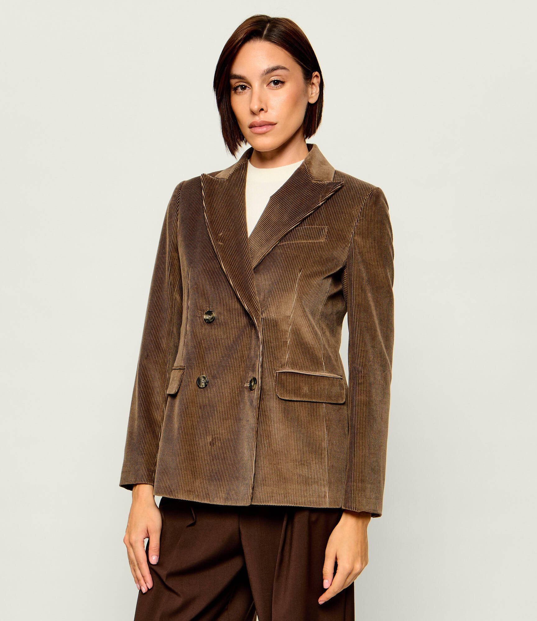 Weekend MaxMara Sacou Wkdkatanga | regular fit | catifea reiată