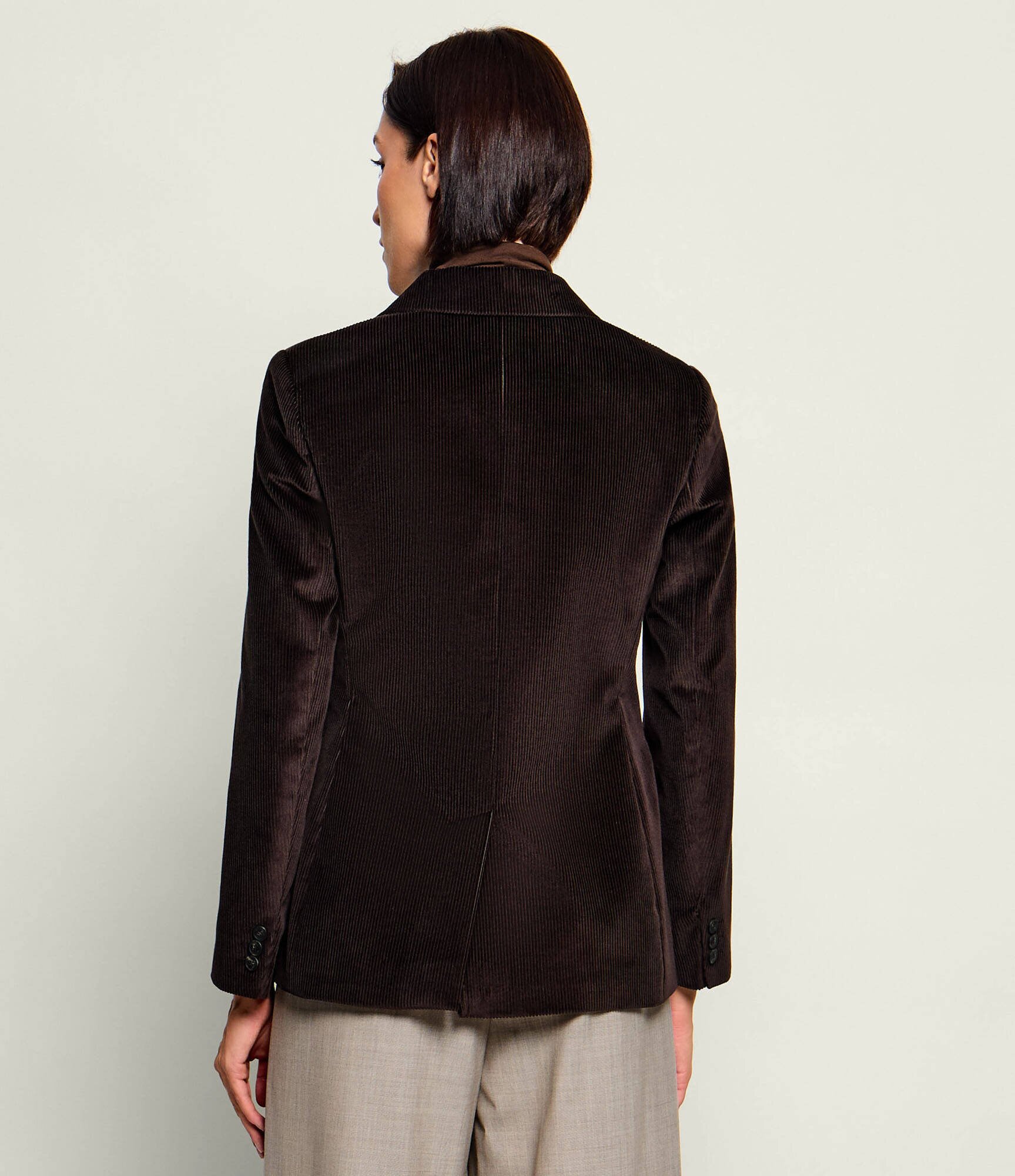 Weekend MaxMara Sacou Wkdkatanga | regular fit | catifea reiată