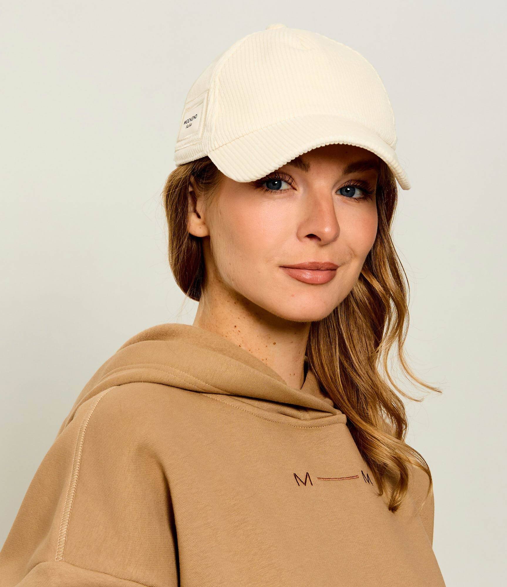 Weekend MaxMara Șapcă baseball Wkaragno | catifea reiată
