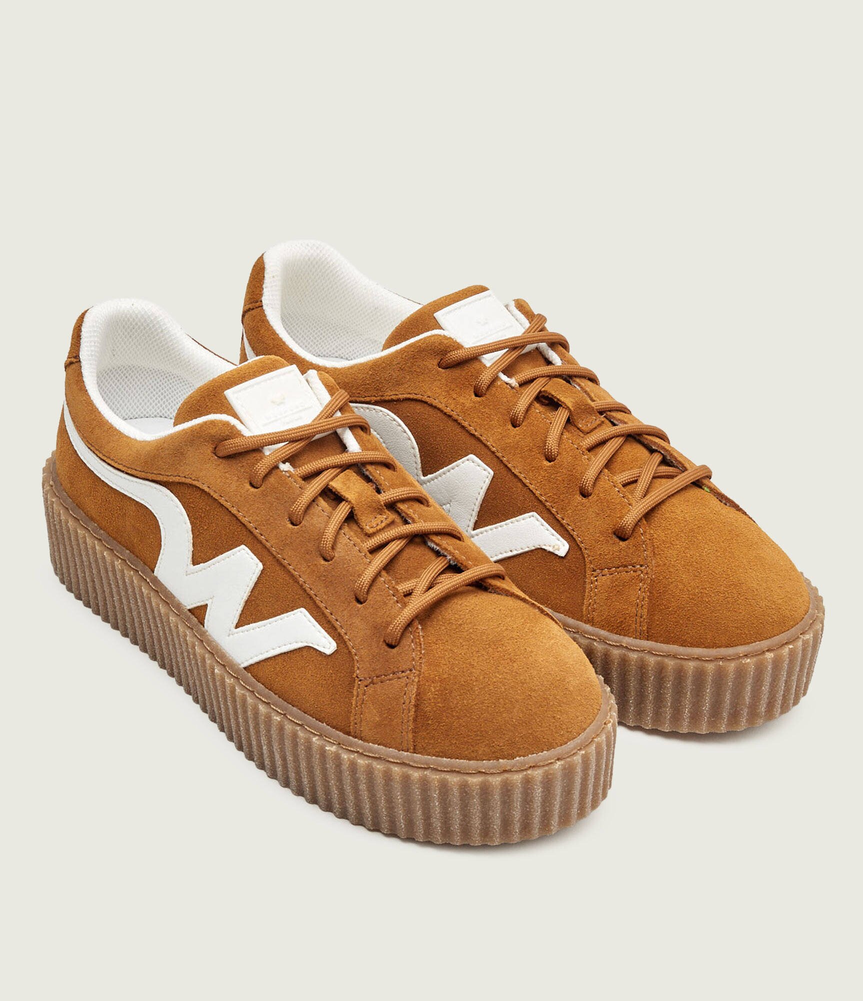 Weekend MaxMara Sneakers WKAAGILE | piele întoarsă