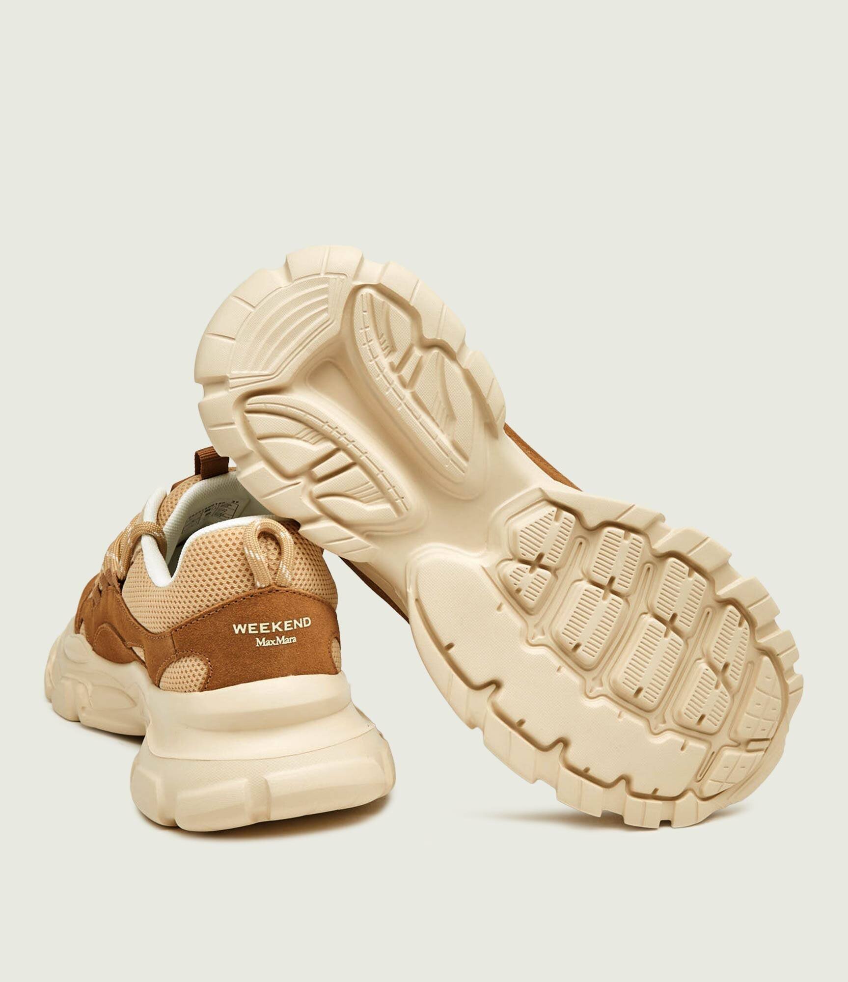 Weekend MaxMara Sneakers Wkaancora | piele întoarsă