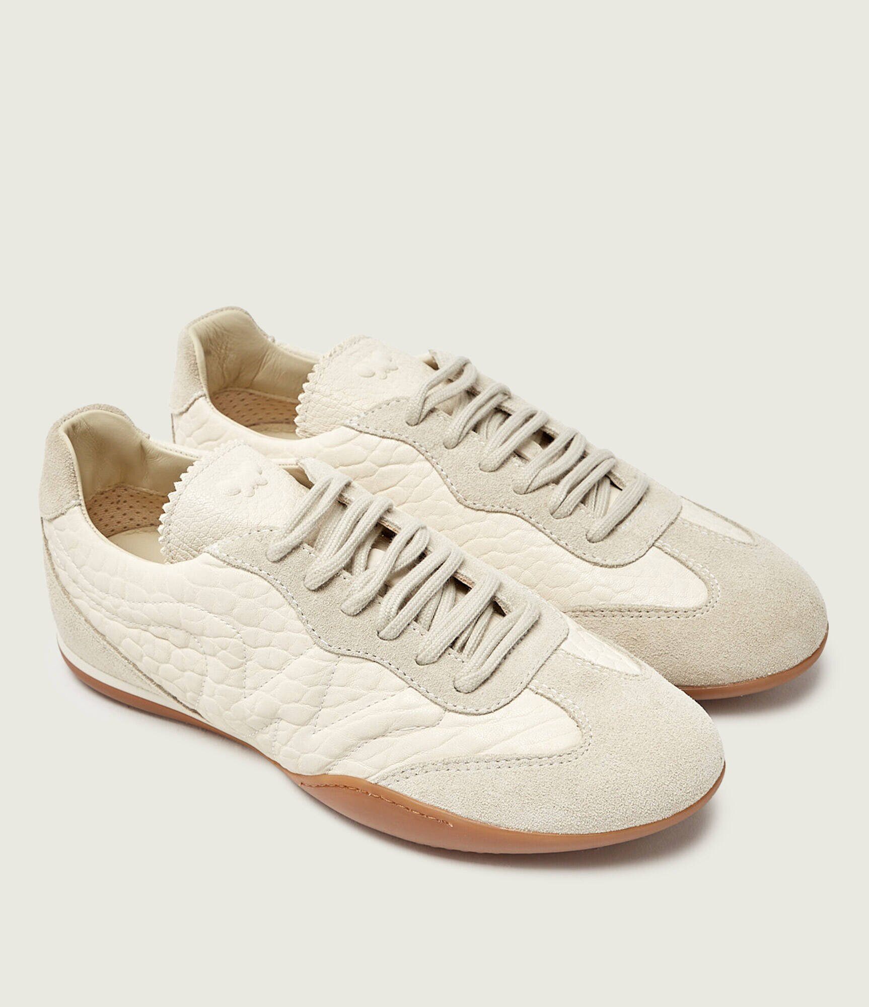 Weekend MaxMara Sneakers WKALANCIA | piele | piele întoarsă