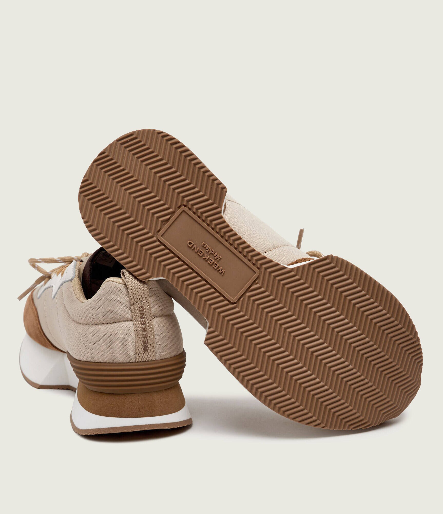 Weekend MaxMara Sneakers Wkazambra | piele întoarsă