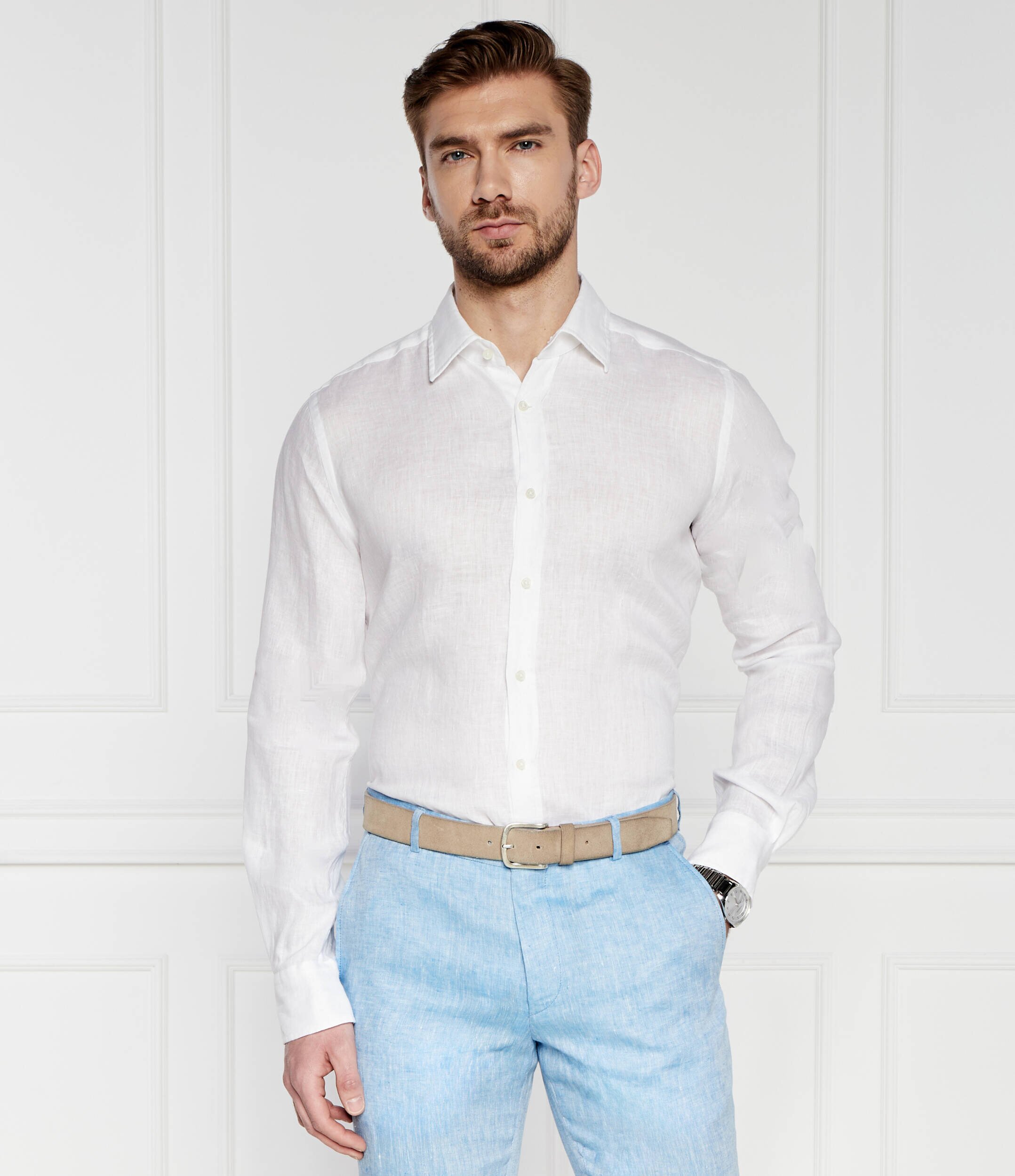 Windsor De in cămașă 13 Lapo-W | Shaped fit