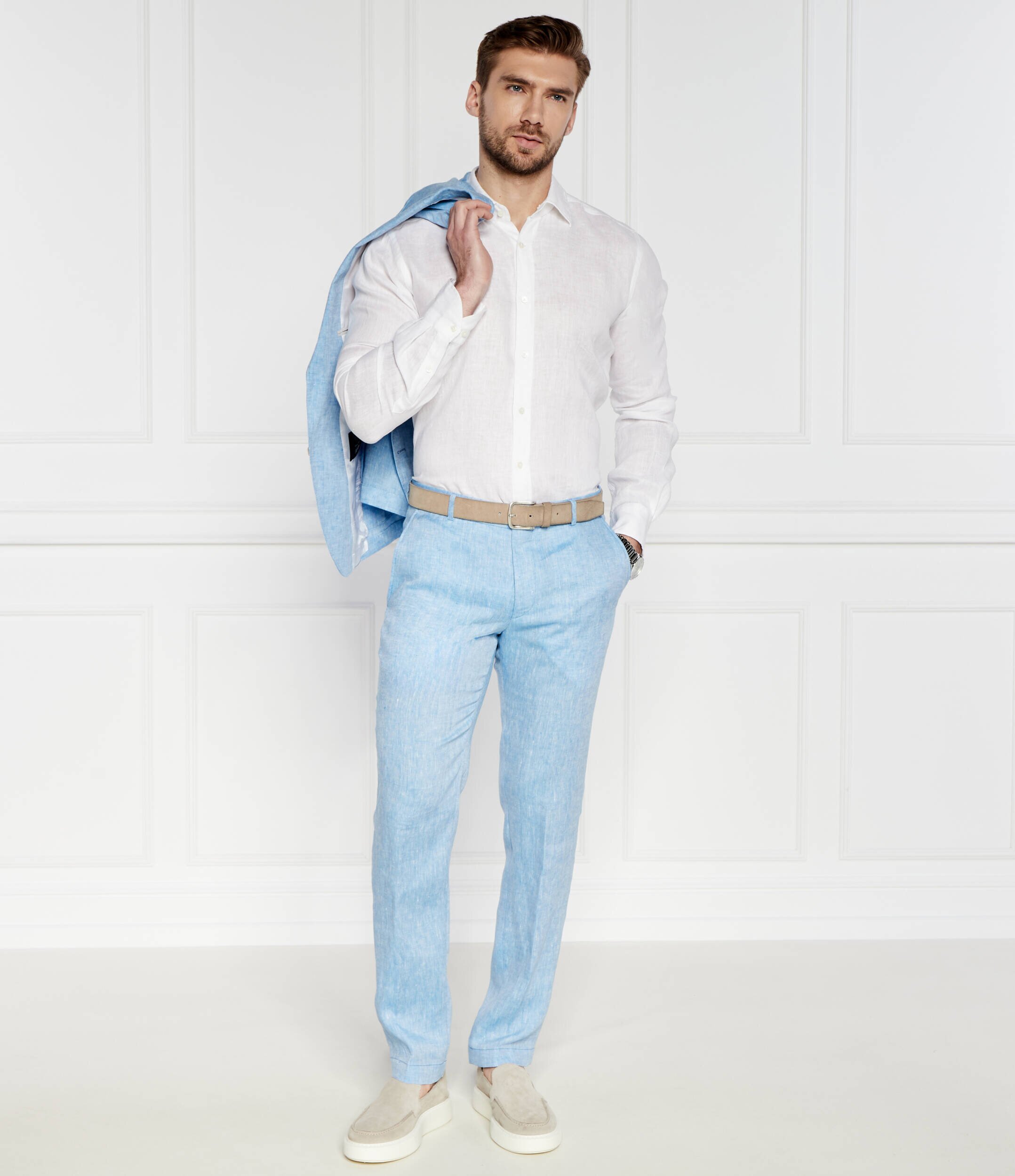 Windsor De in cămașă 13 Lapo-W | Shaped fit