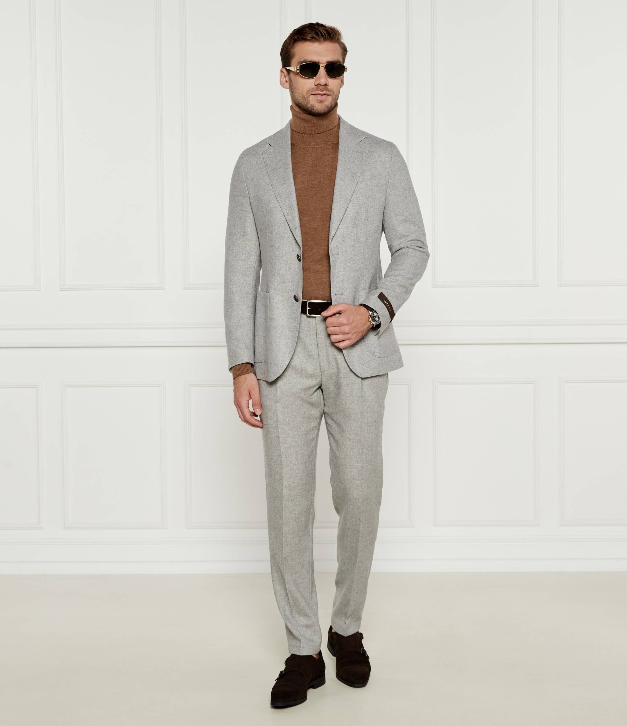 Windsor De lână sacou Giorno | Shaped fit cu adaos de cașmir