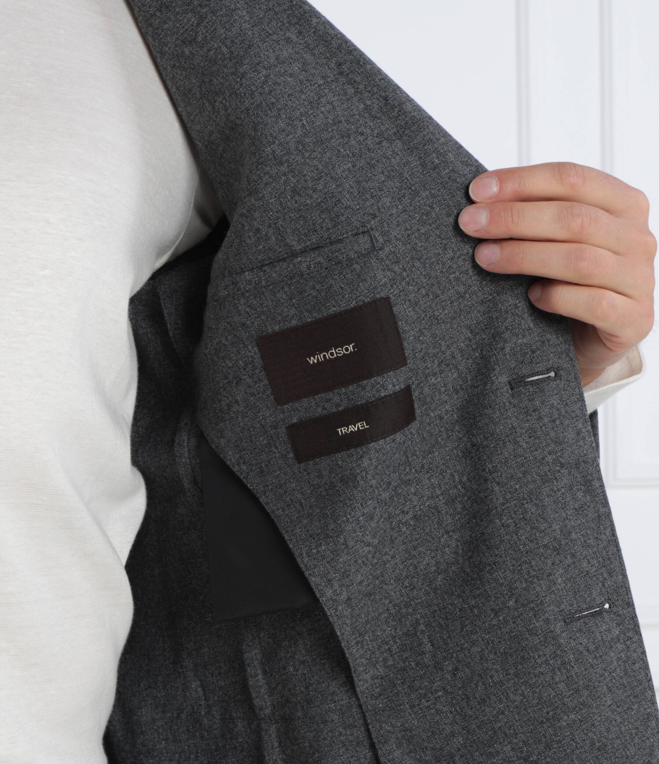 Windsor De lână sacou | Slim Fit