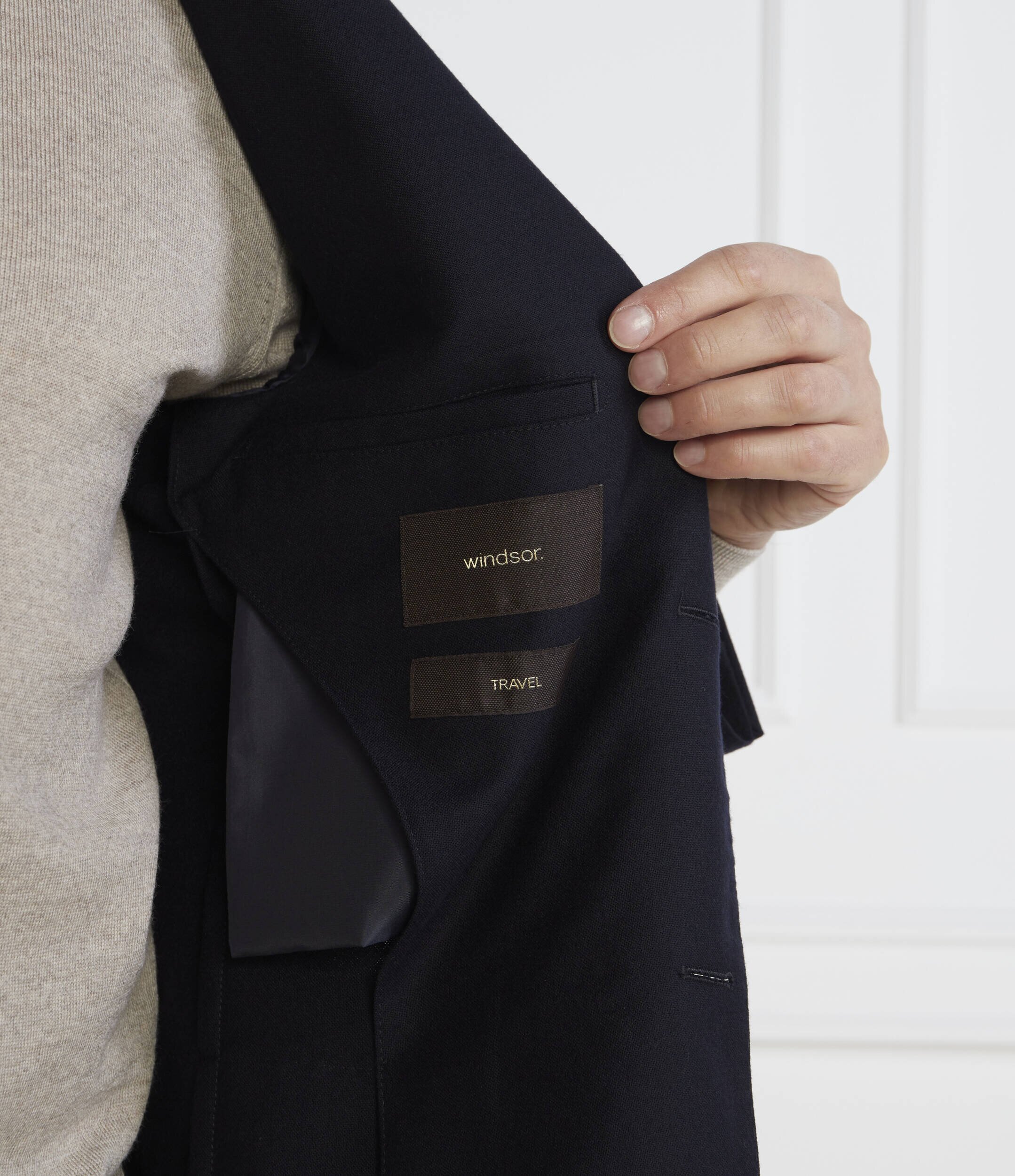 Windsor De lână sacou | Slim Fit