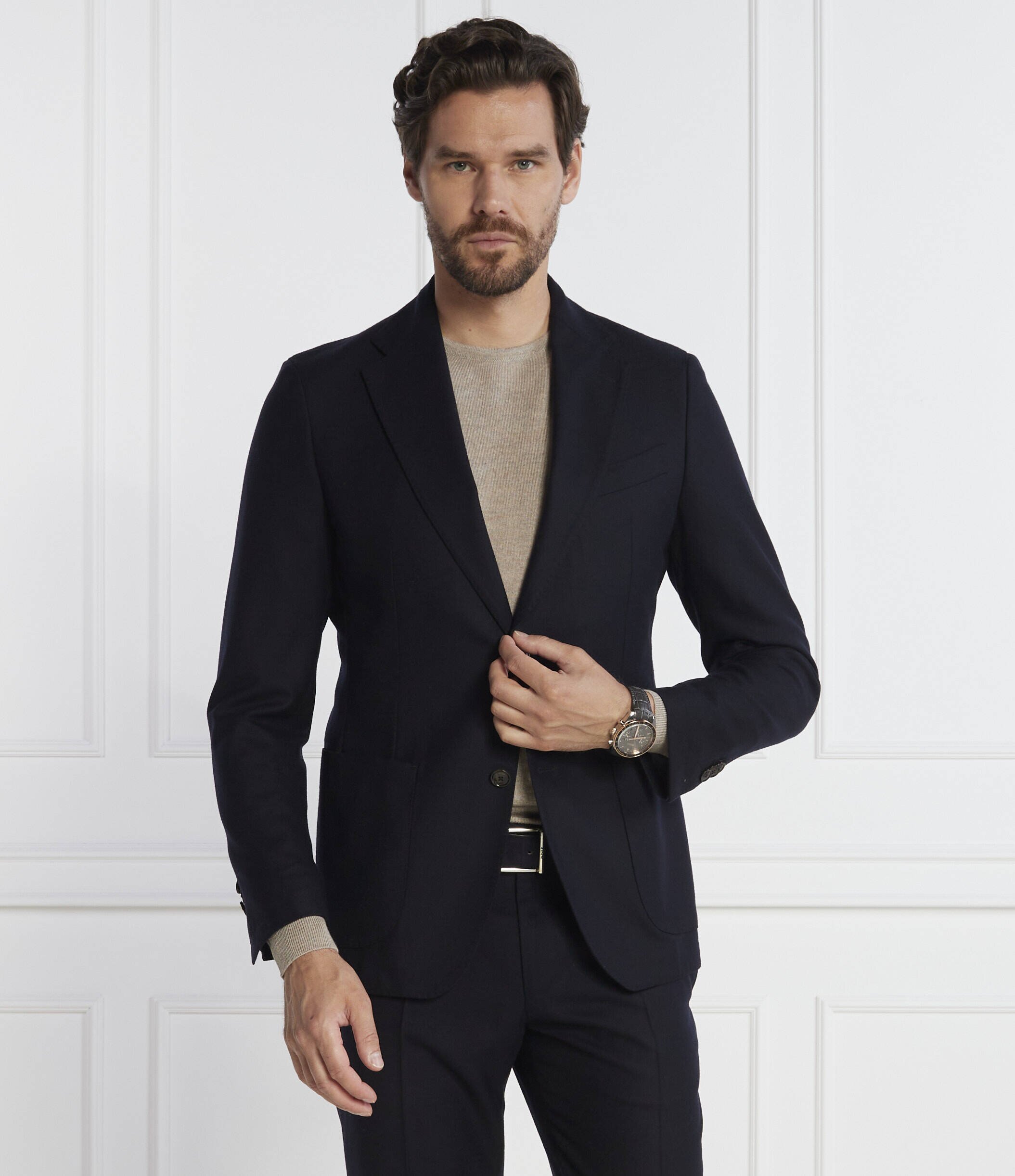 Windsor De lână sacou | Slim Fit