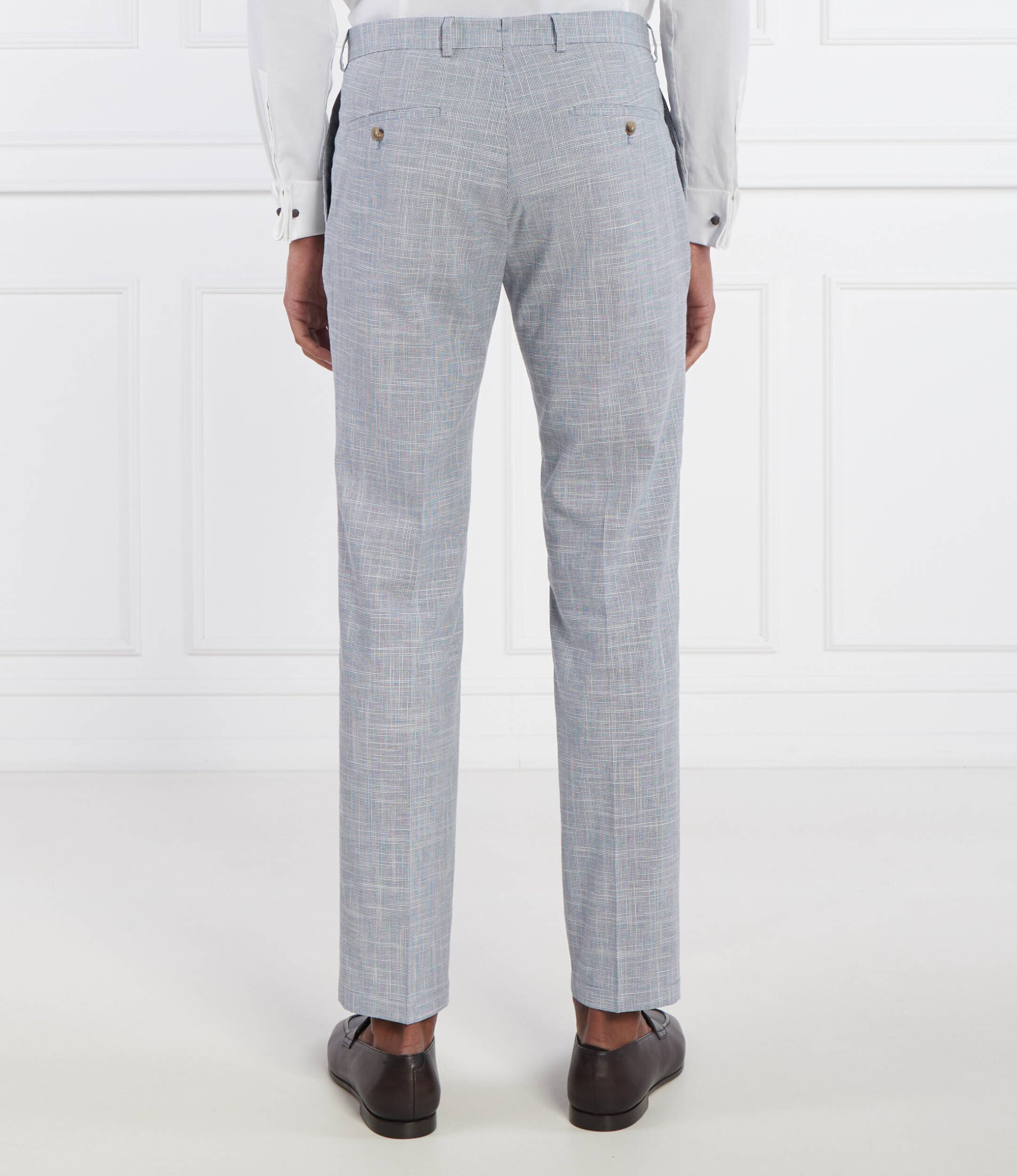Windsor Pantaloni 13 Silvi | Shaped fit cu adaos de lână