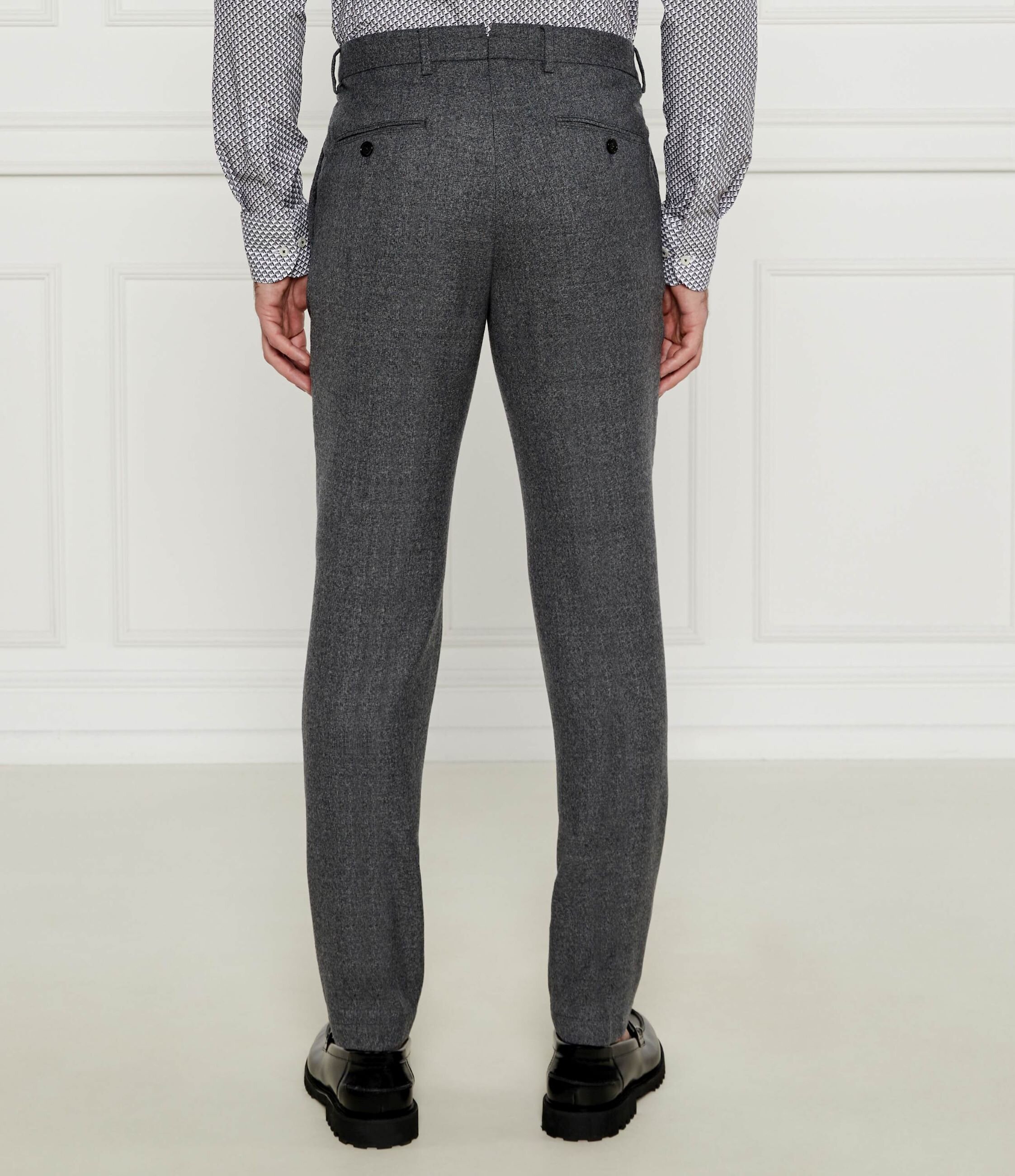 Windsor Pantaloni de lână 13 Peso2-W | Shaped fit