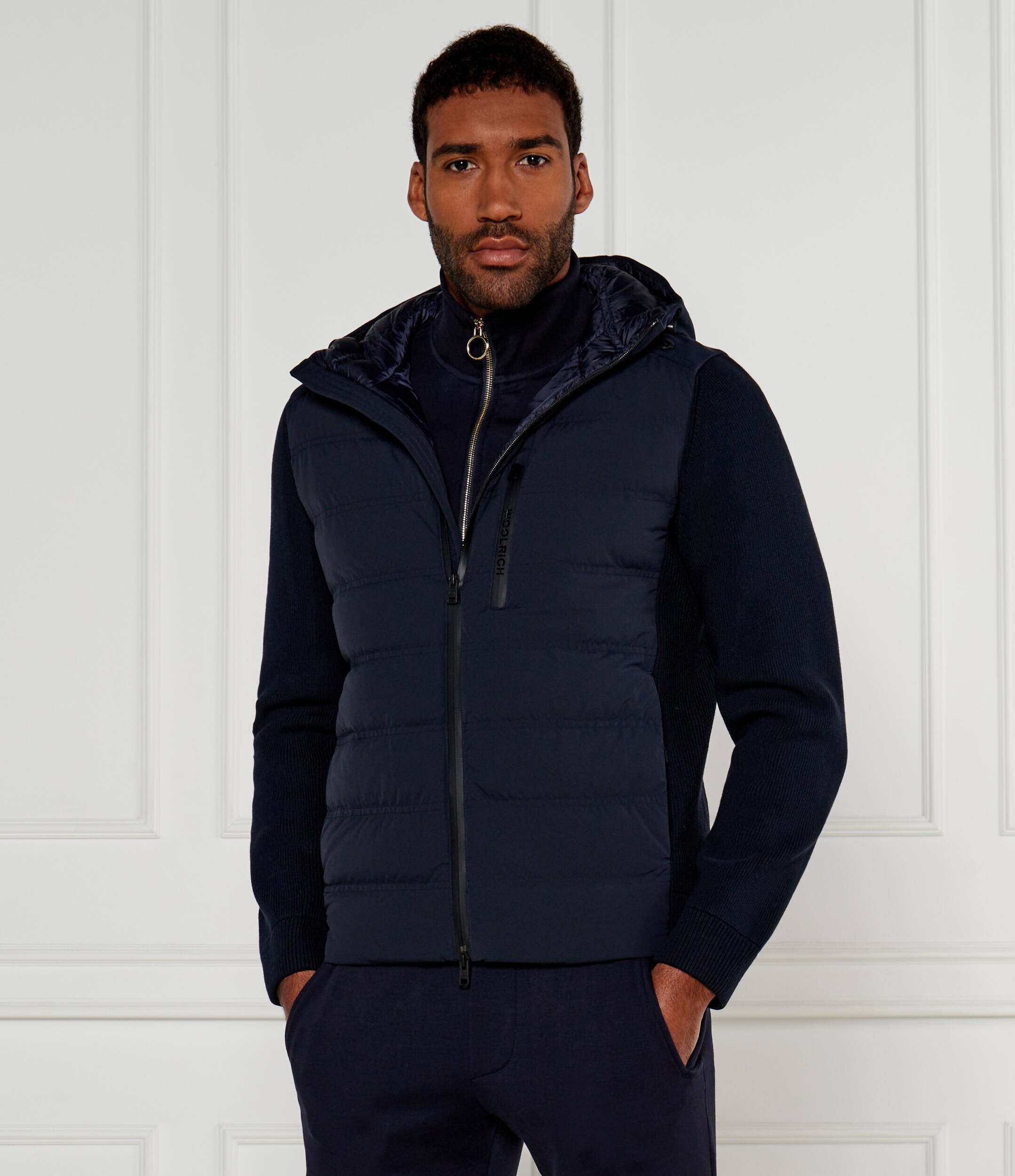 Woolrich De puf geacă BERING HYBRID | Slim Fit