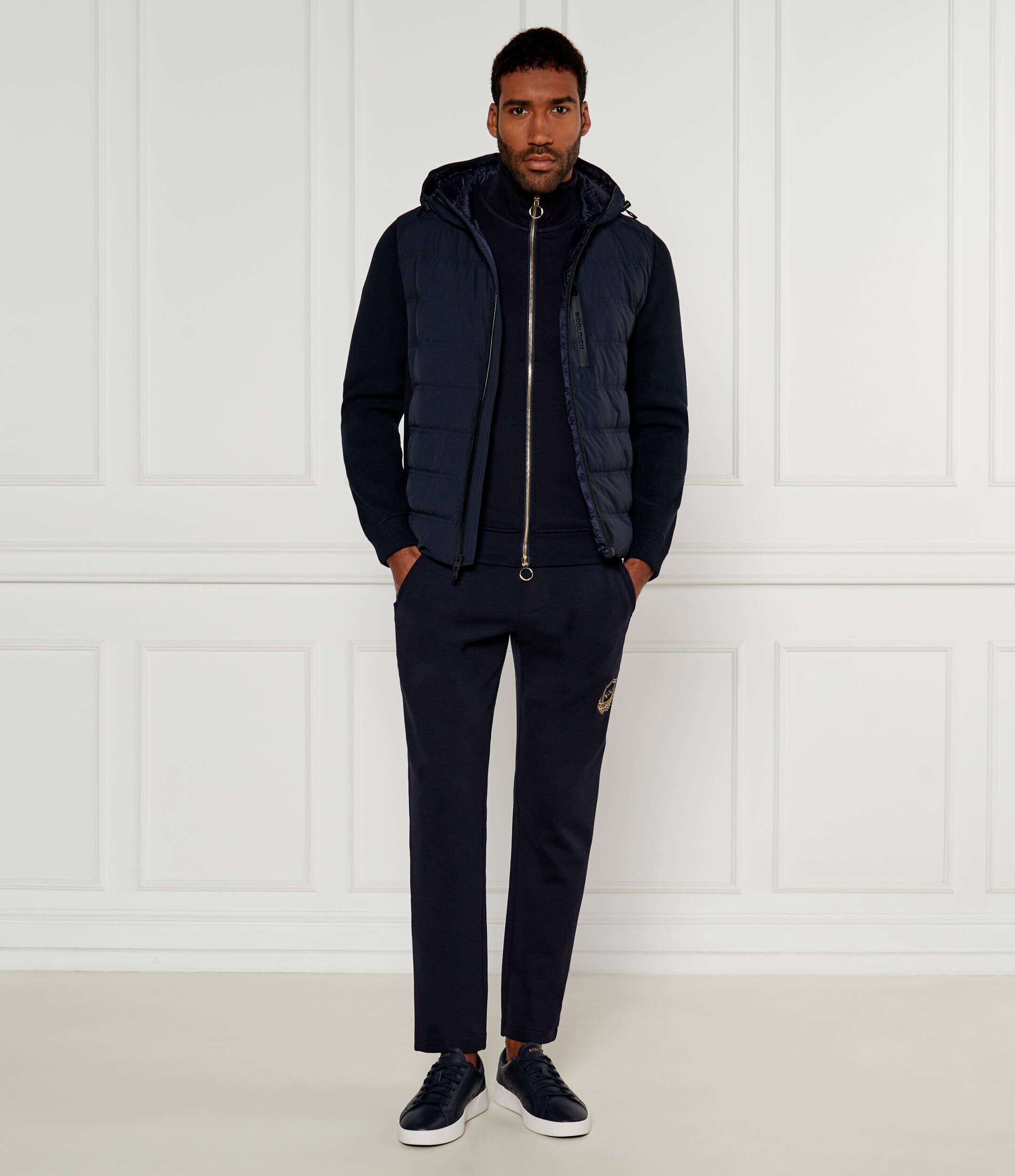 Woolrich De puf geacă BERING HYBRID | Slim Fit